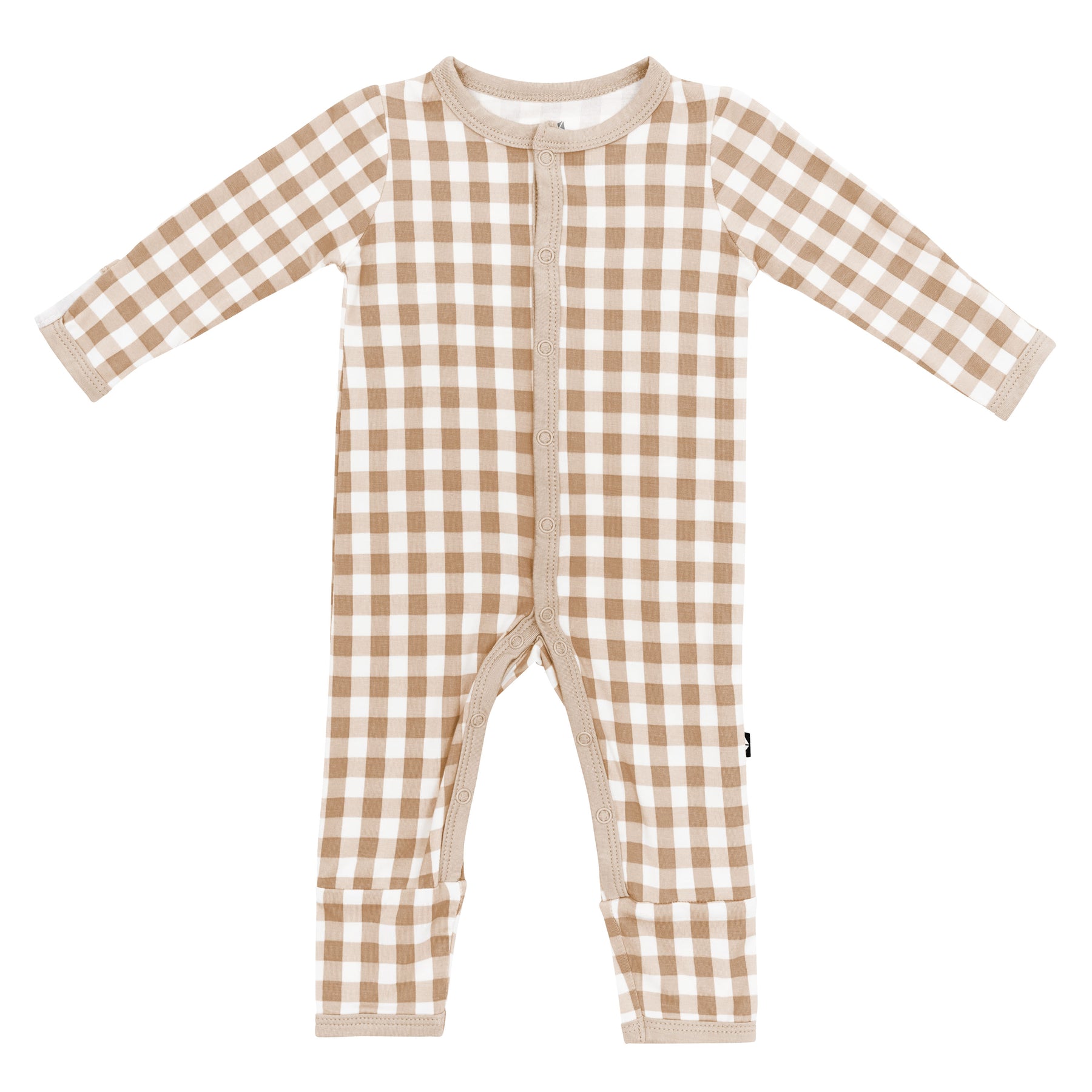 Product photo of the Romper in Gingham Bisque