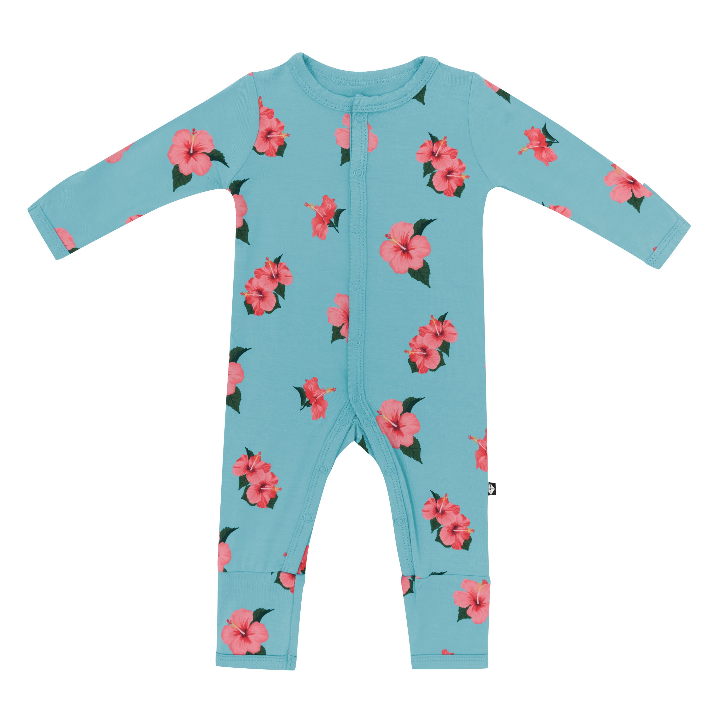 Romper in Hibiscus