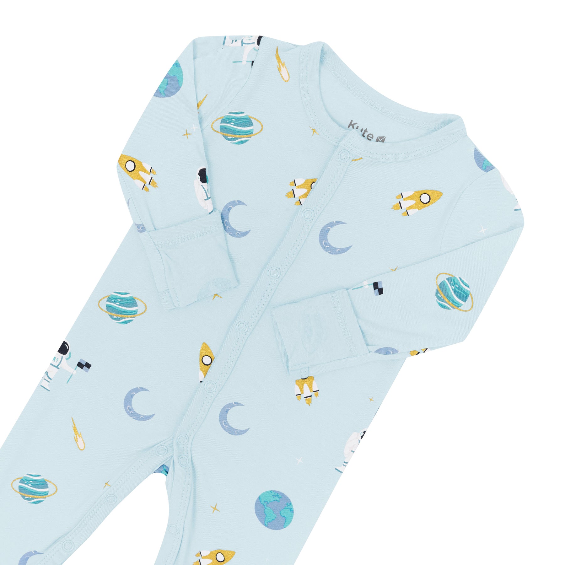 image of ice space snap romper