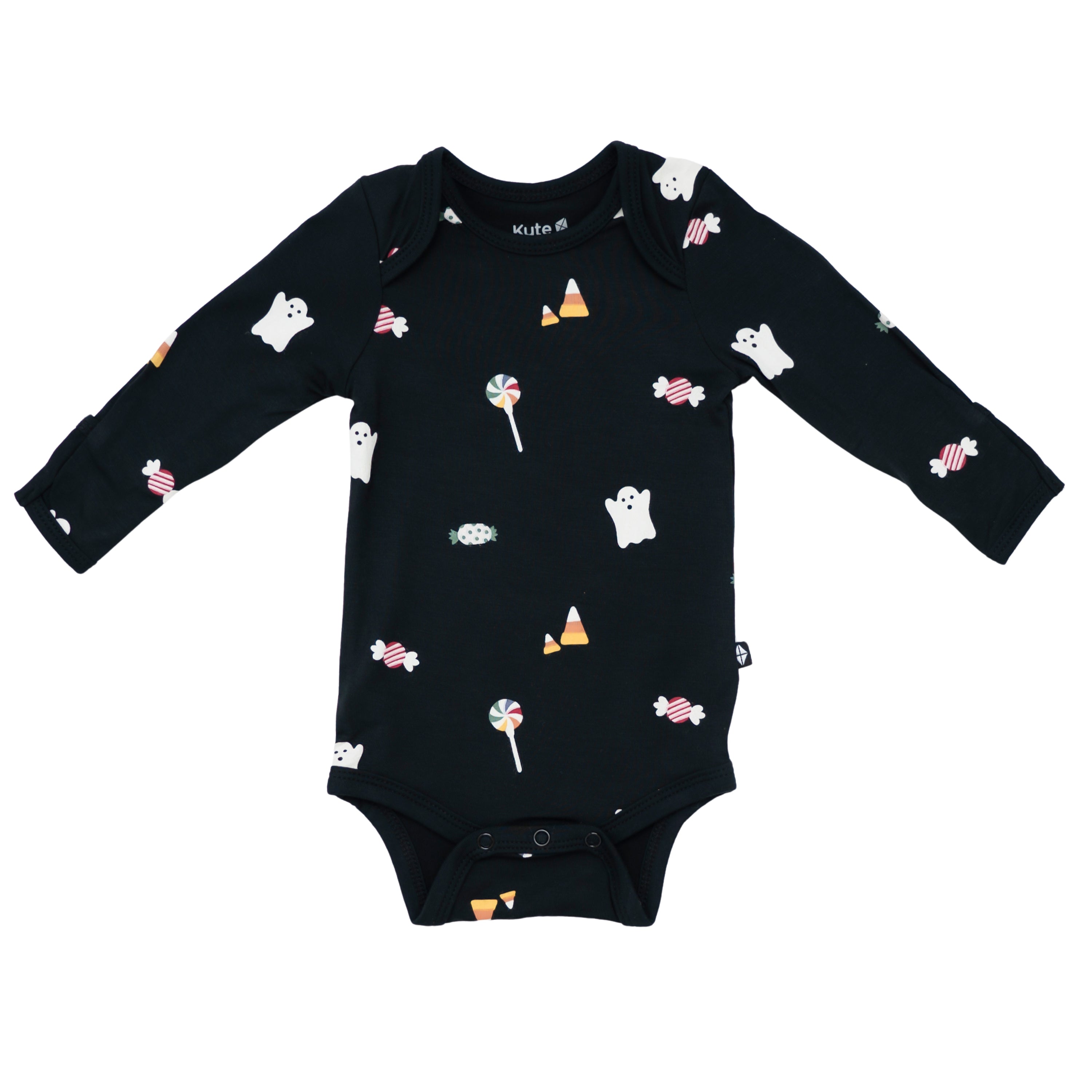 Long Sleeve Bodysuit in Trick or Treat