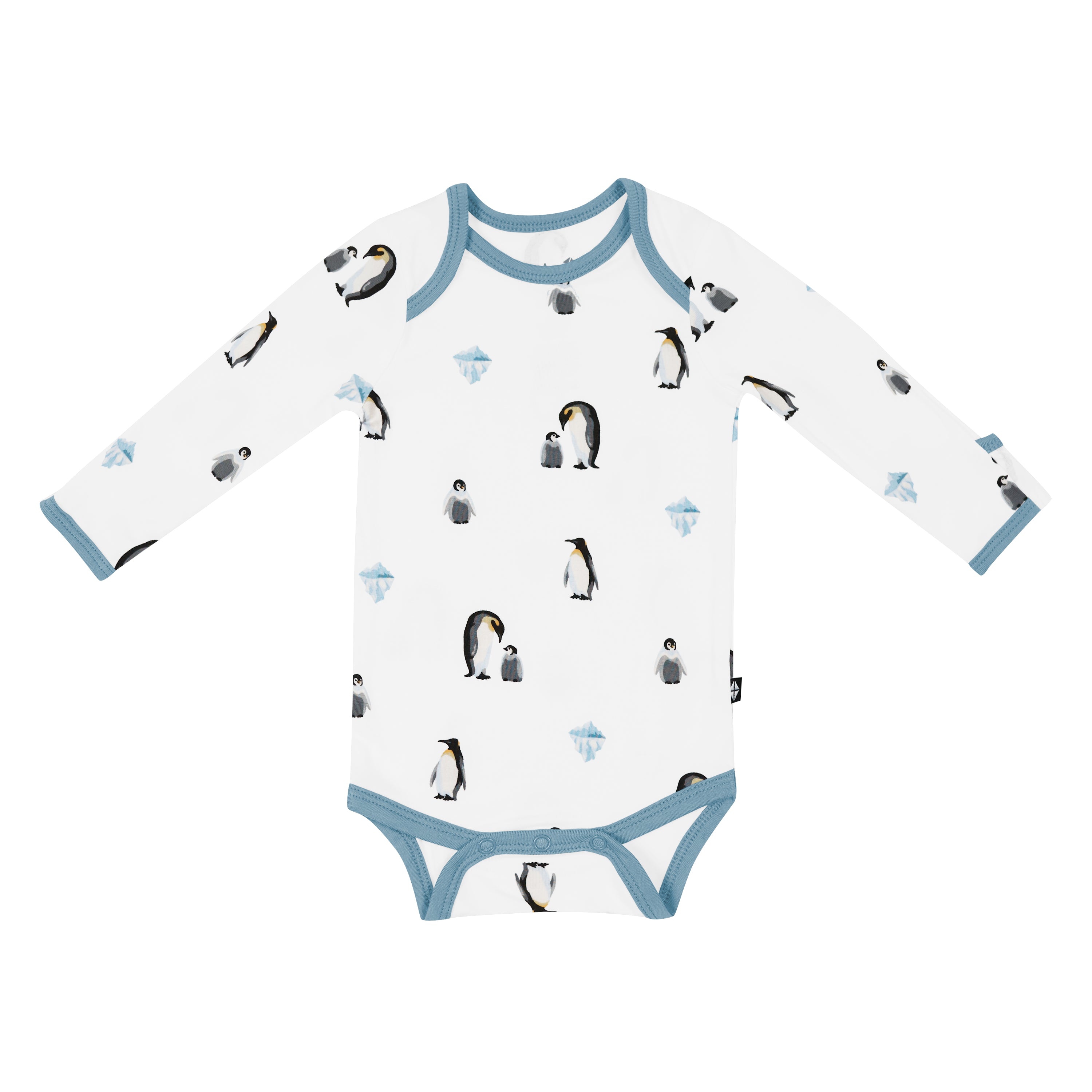 Long Sleeve Bodysuit in Penguin