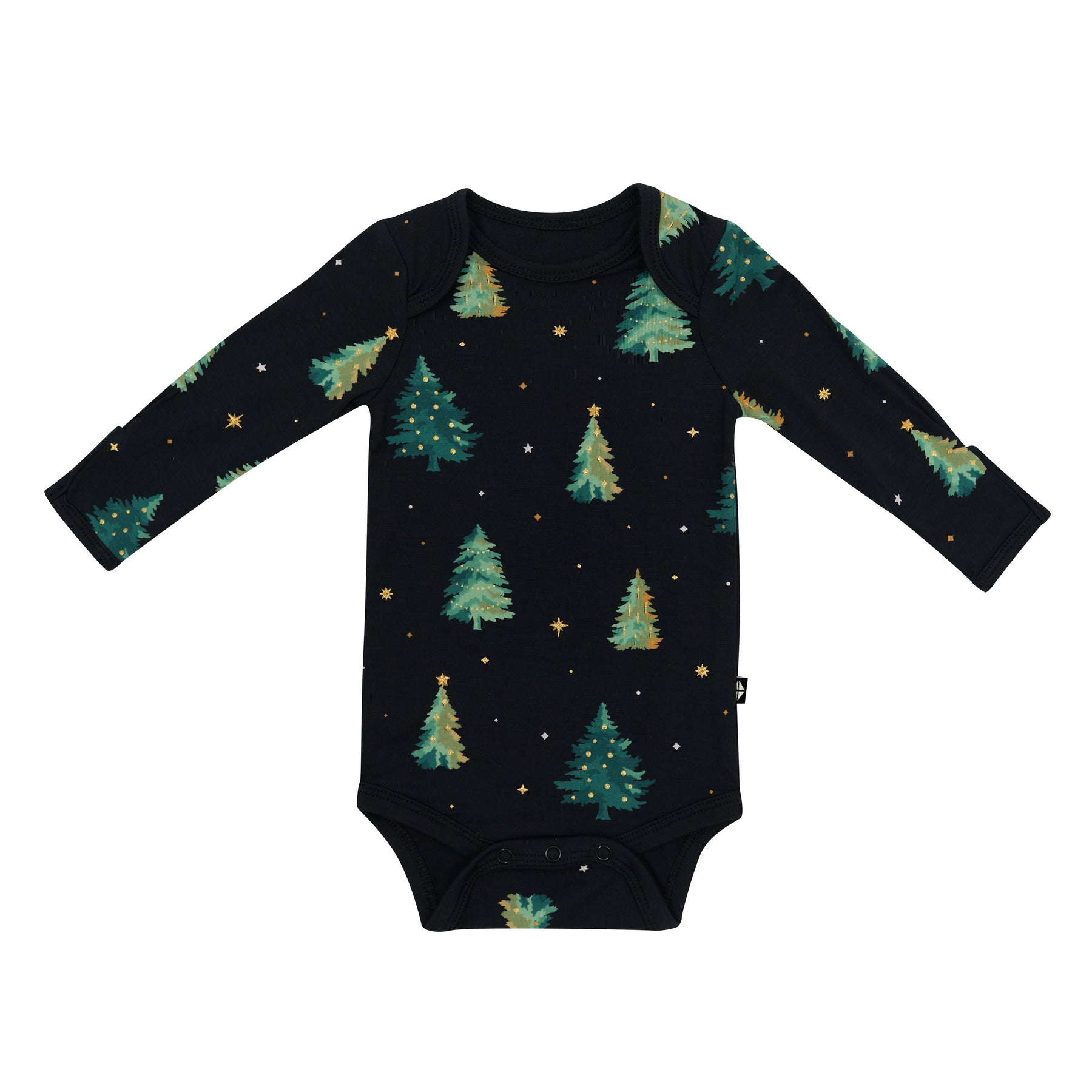 Product photo of the Long Sleeve Bodysuit in Twinkle Tree