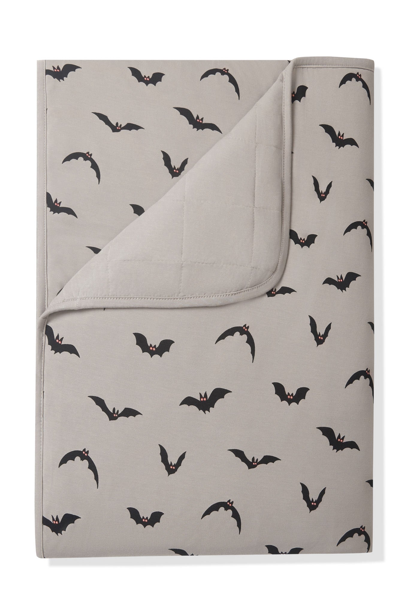 Toddler Blanket in Bats 1.0 print on a white background