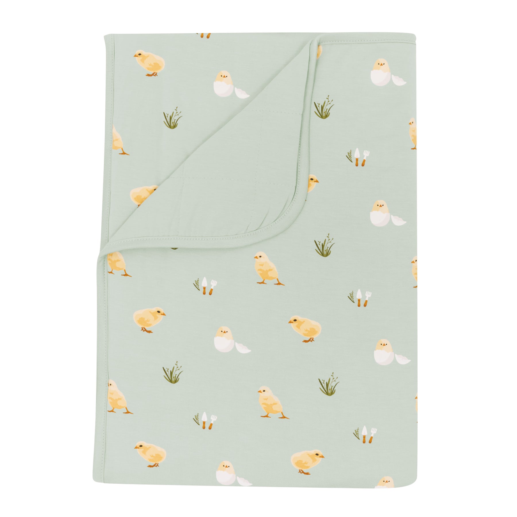 Toddler Blanket in Aloe Chick 1.0