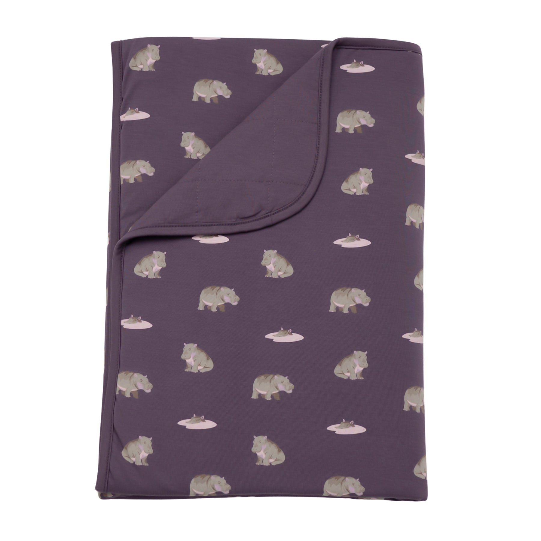 Toddler Blanket in Baby Hippo 1.0