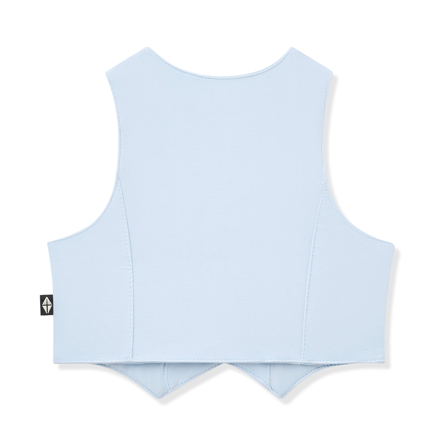 Back of the Tuxedo Vest in Breeze