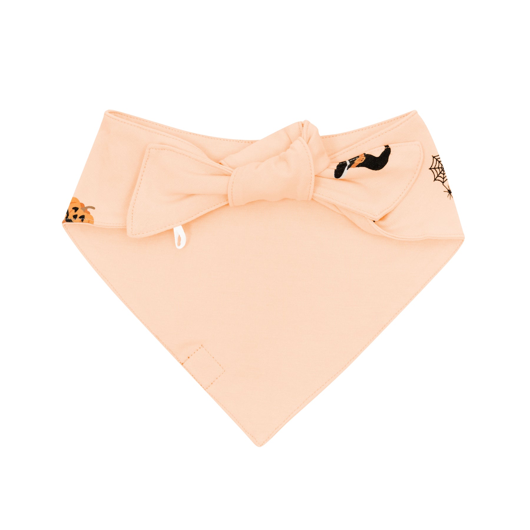 Back of the Dog Bandana in Bewitched showing the tie band