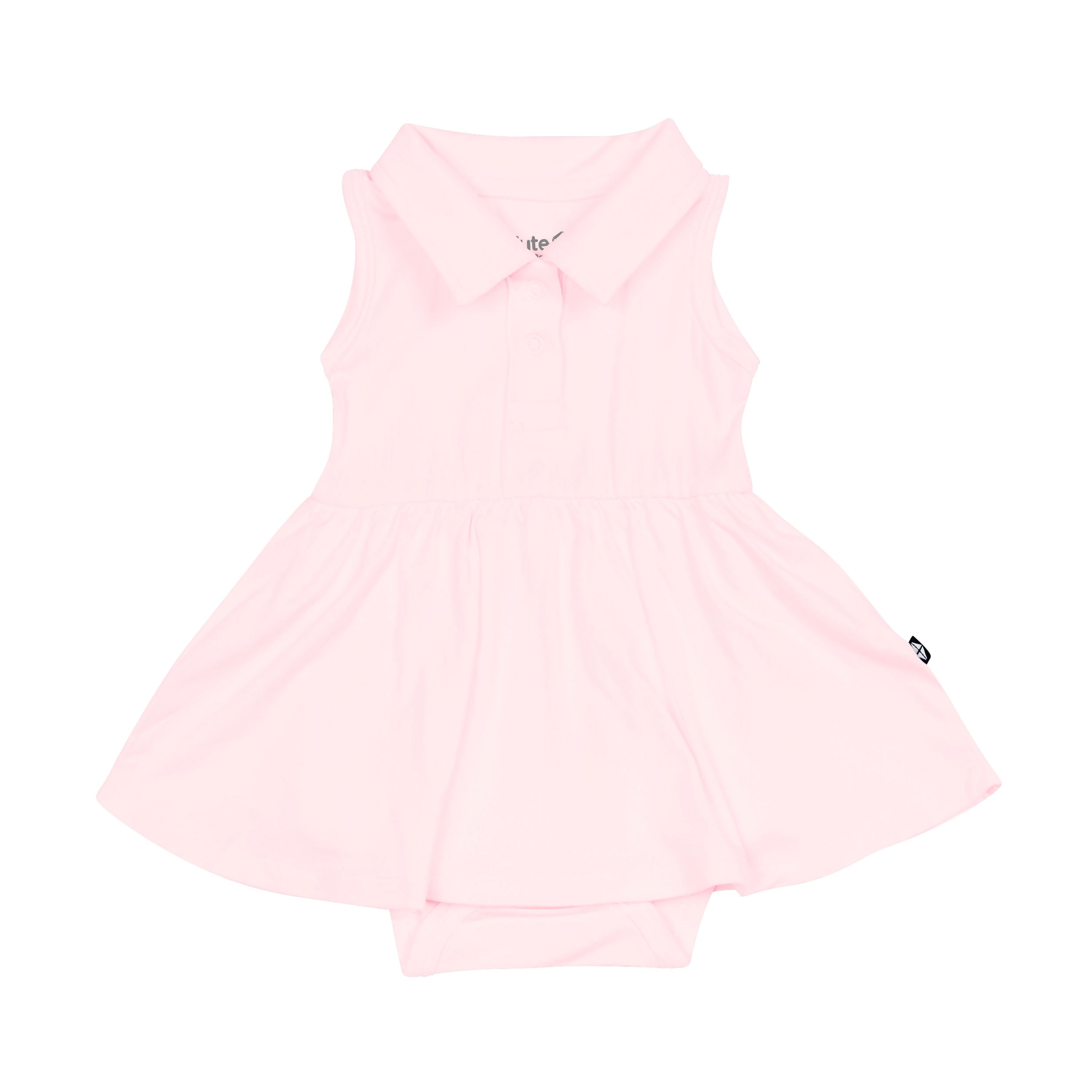 Polo Bodysuit Dress in Sakura