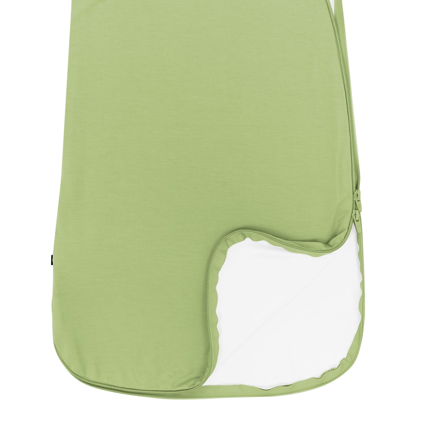 Kyte Baby Sleep Bag in Honu 0.5 showing dual zipper