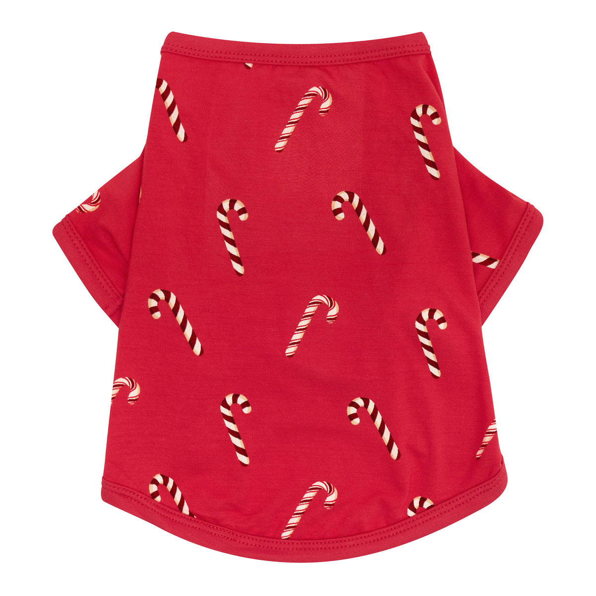 The top part of the Dog Tee in Candy Cane shown