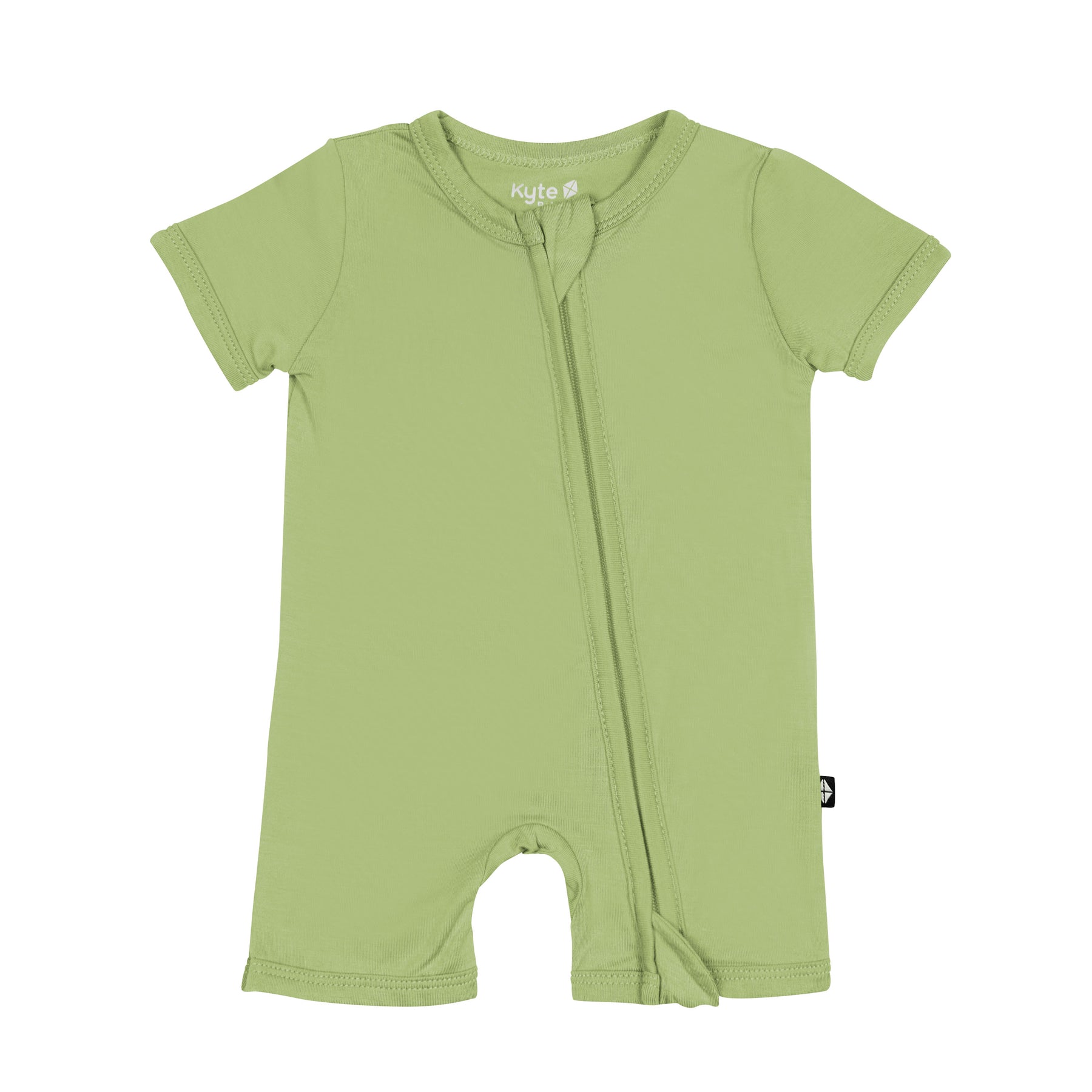 Zipper Shortall Romper in Honu