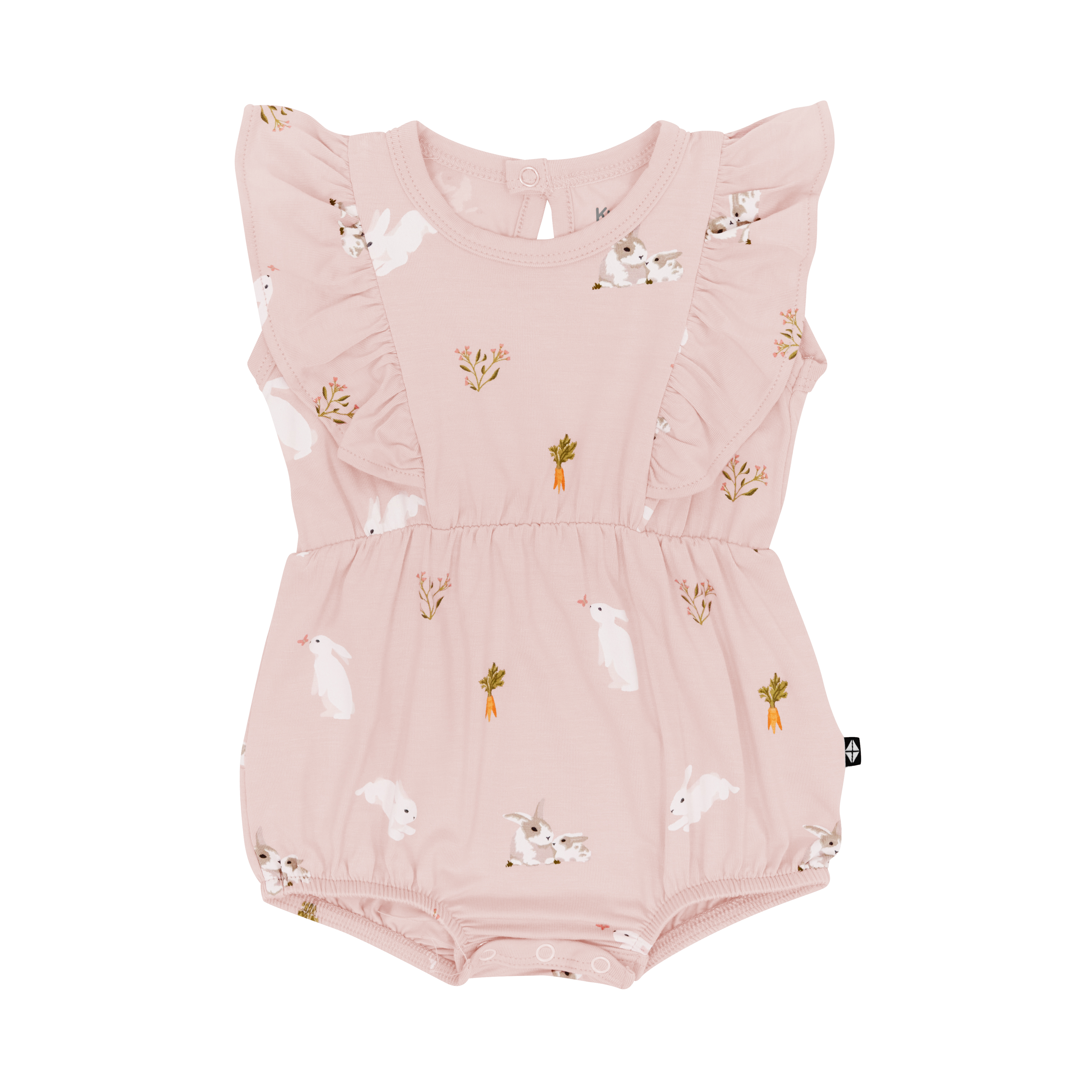 Bubble Romper in Blush Rabbit