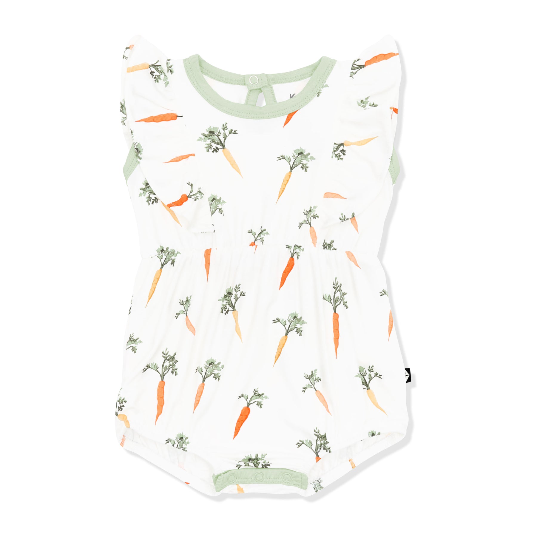 Product photo of the Bubble Romper in Carrot