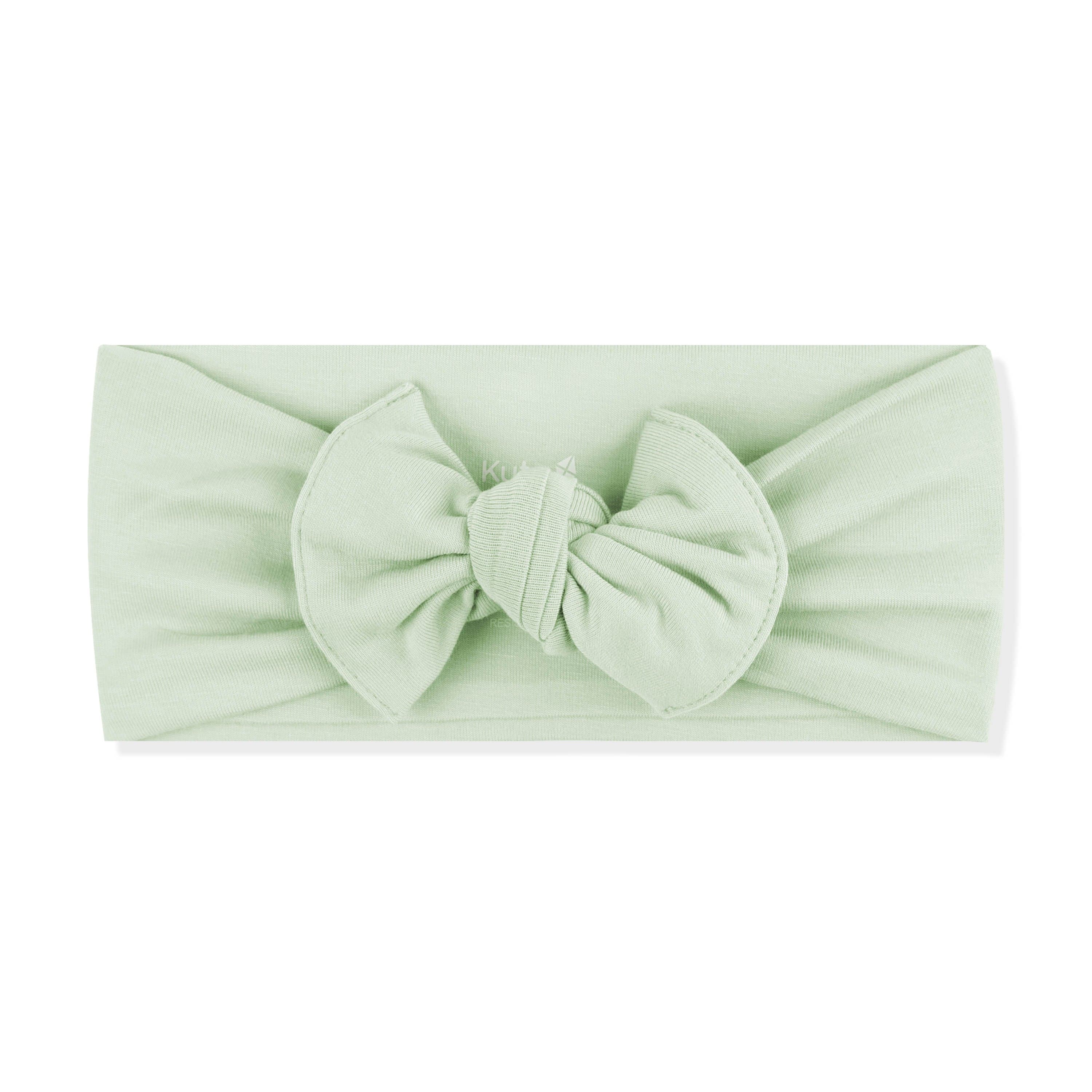 Product photo of the Knotted Bow Headband in Basil