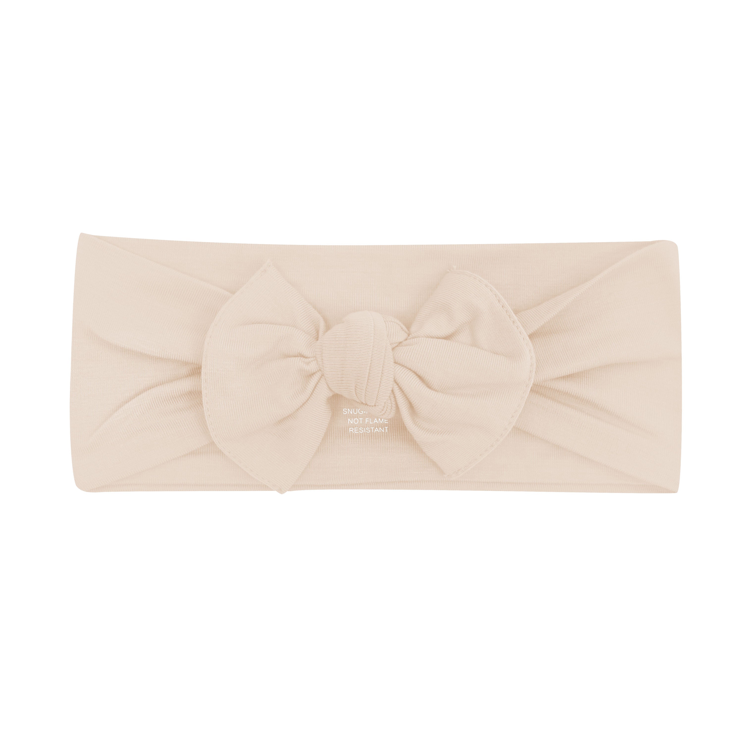 Product photo of the Knotted Bow Headband in Bisque