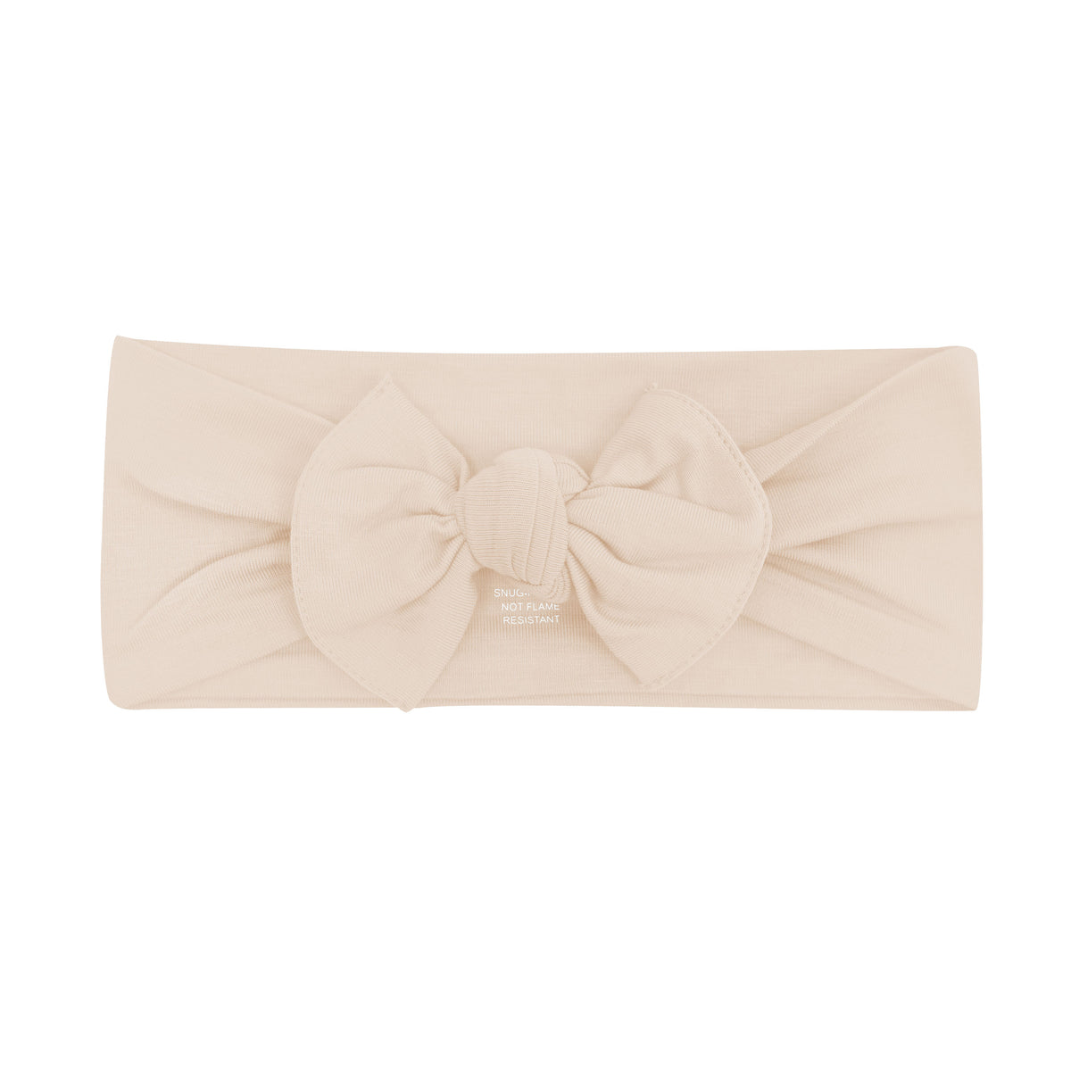 Product photo of the Knotted Bow Headband in Bisque