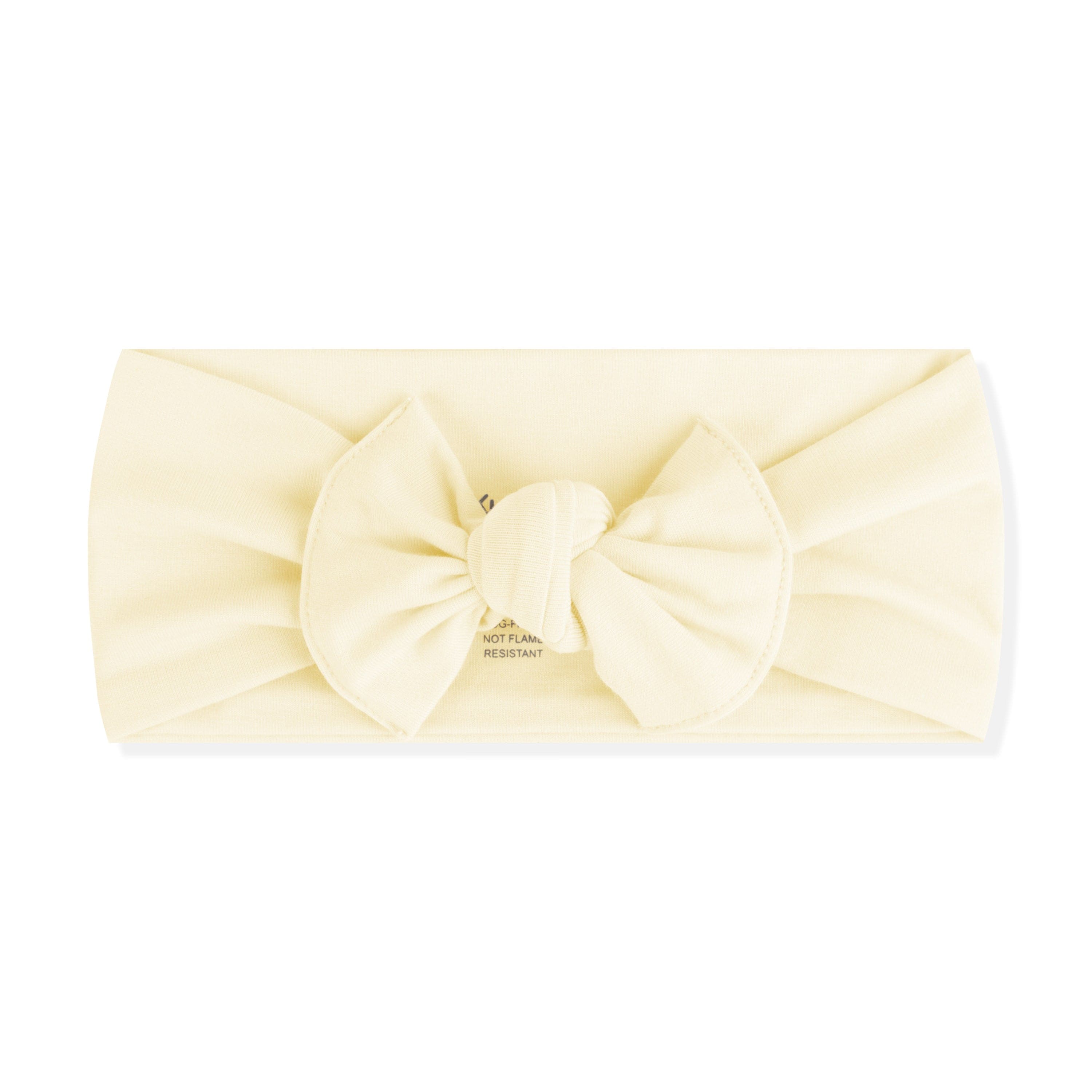 Product photo of the Knotted Bow Headband in Chamomile