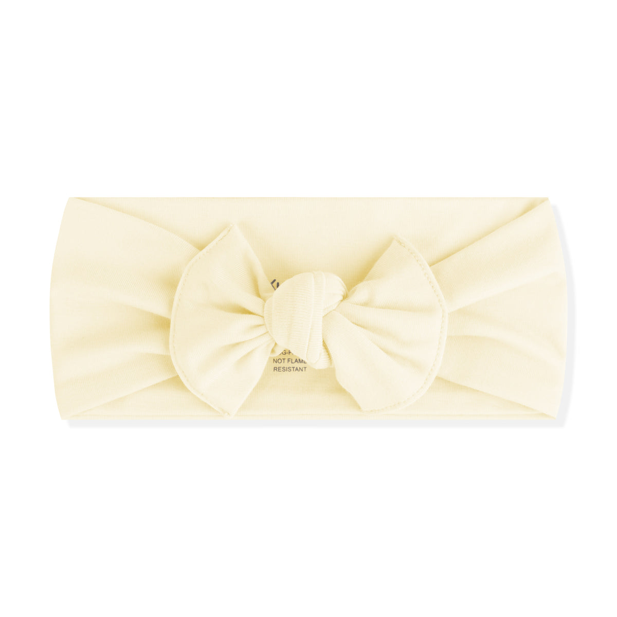 Product photo of the Knotted Bow Headband in Chamomile