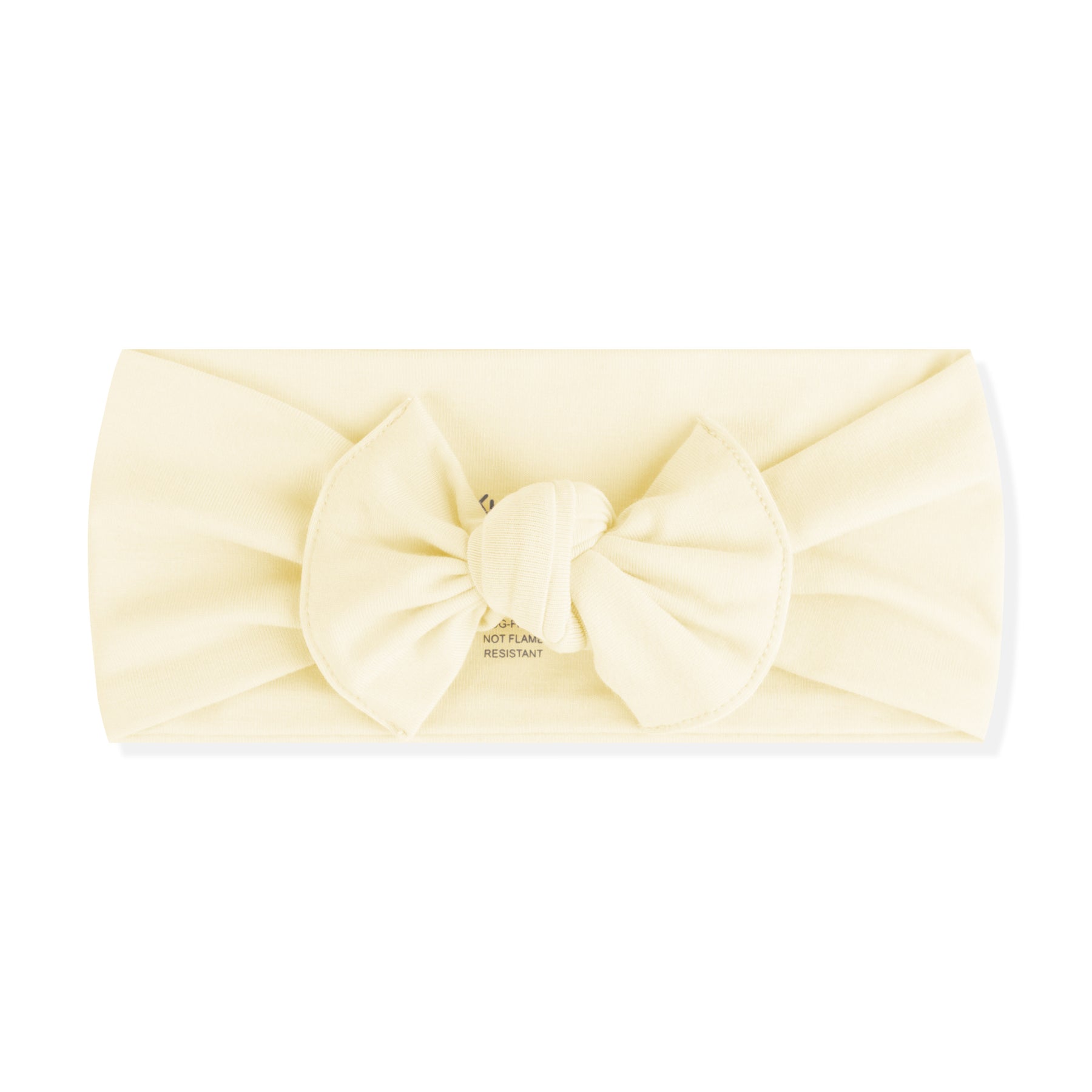 Product photo of the Knotted Bow Headband in Chamomile