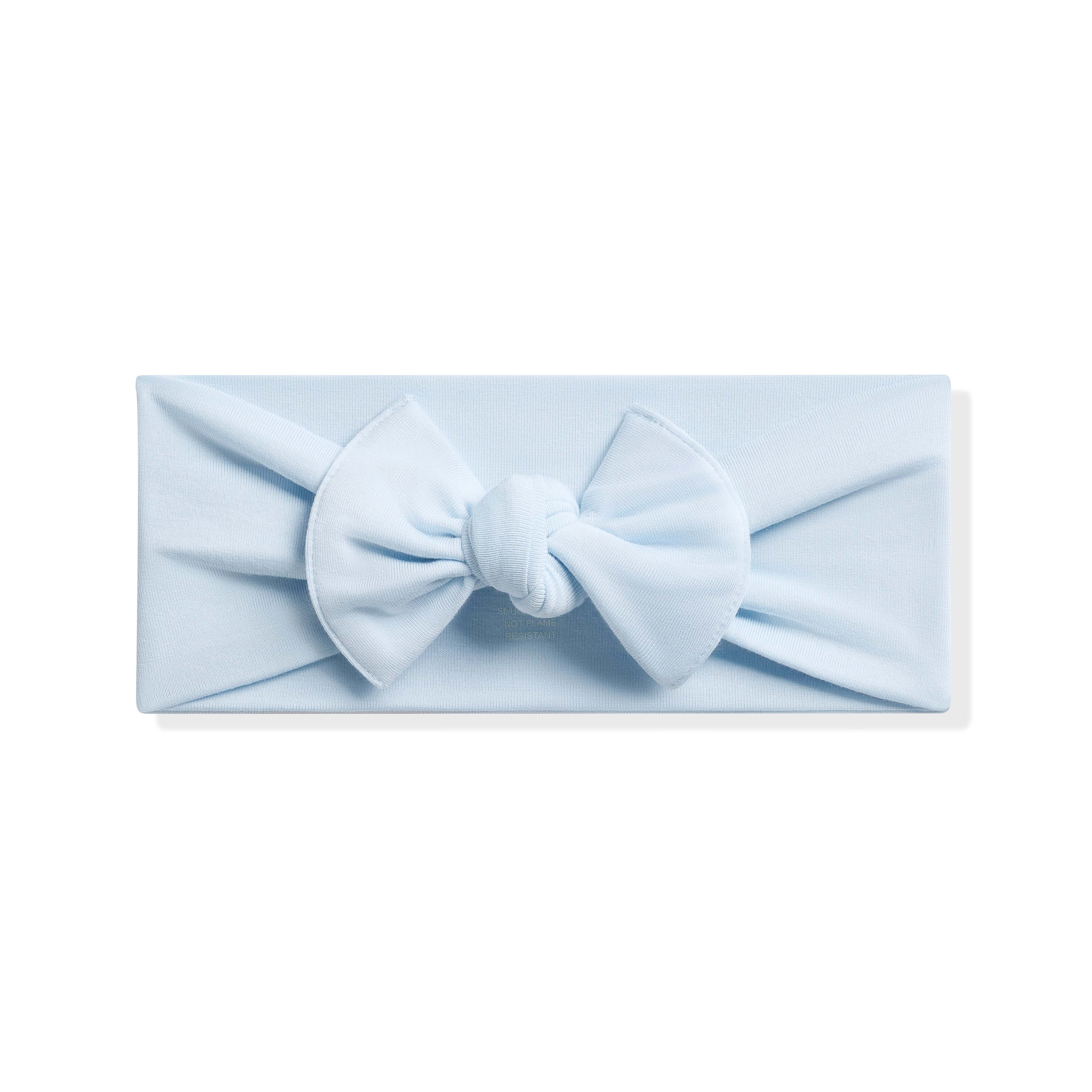 Product photo of the Knotted Bow Headband in Breeze