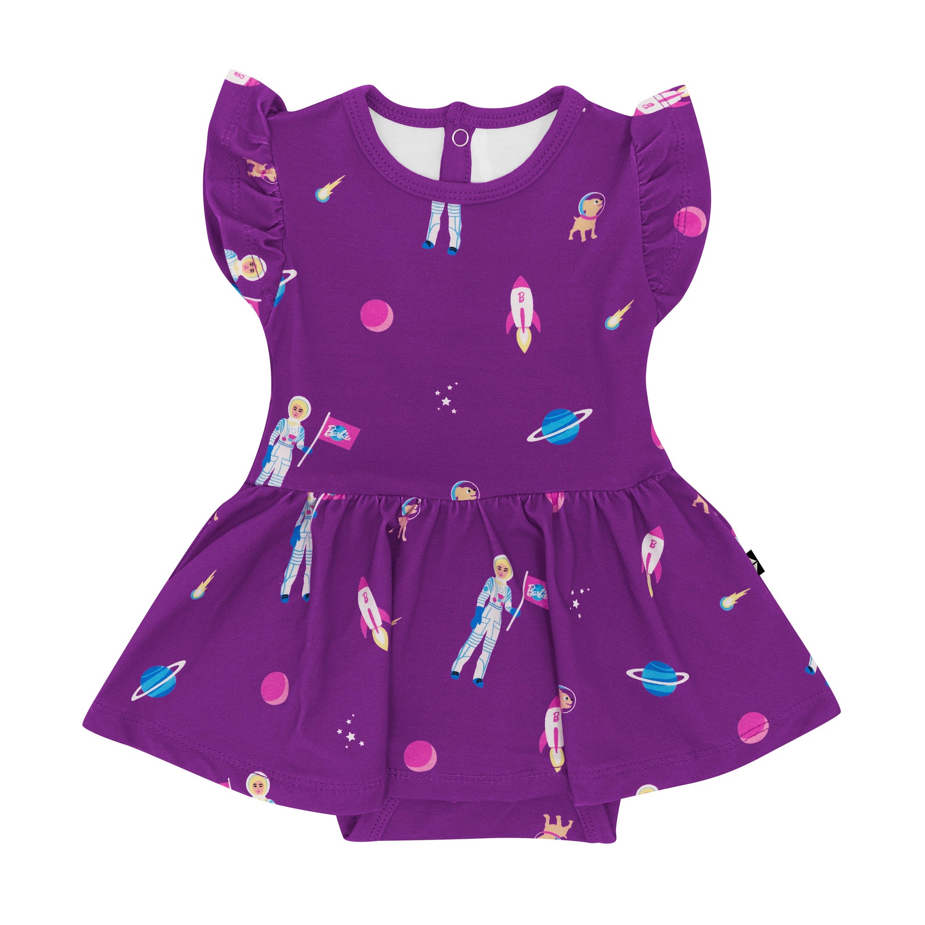 Twirl Bodysuit Dress in Barbie™ Astronaut