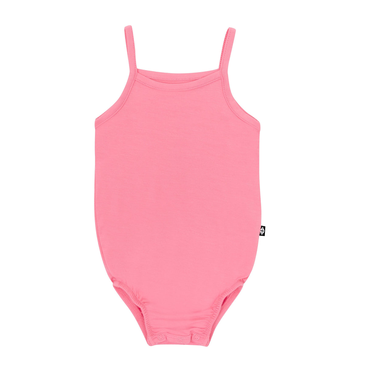 Kyte Baby Spaghetti Strap Leotard in Guava