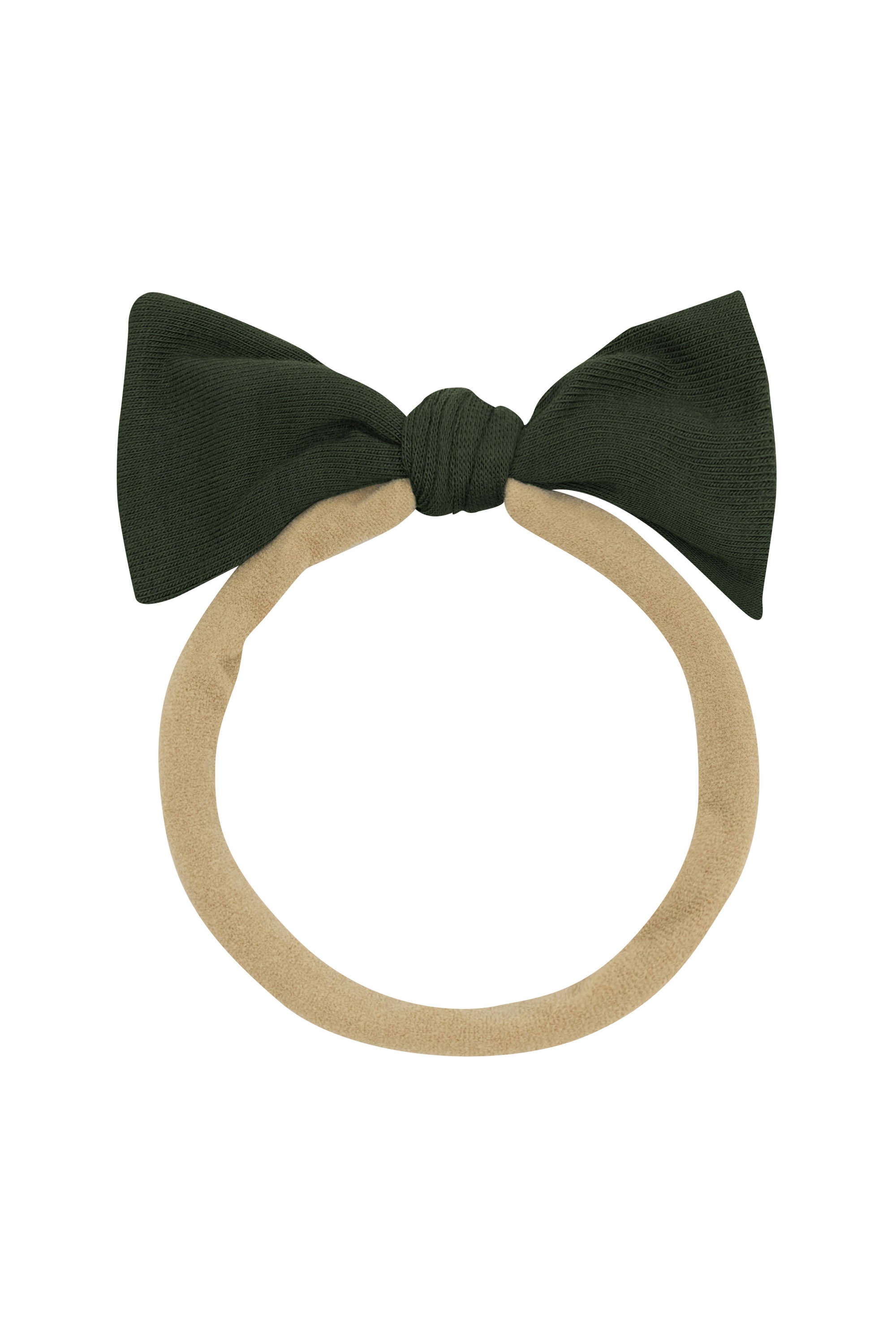 Product photo of he Tiny Nylon Bow in Fir