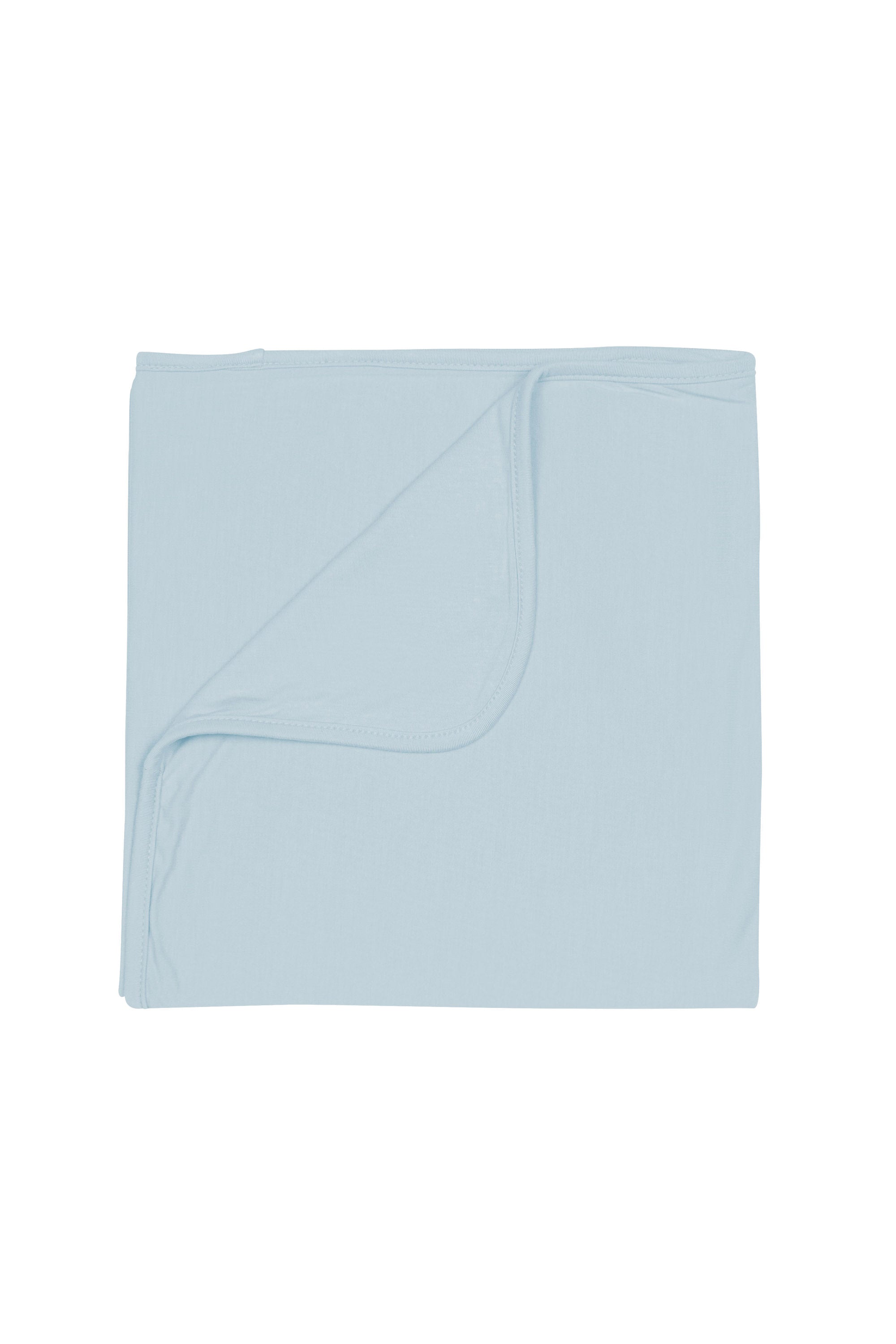 Light Blue Baby Blanket in Fog 0.5 TOG
