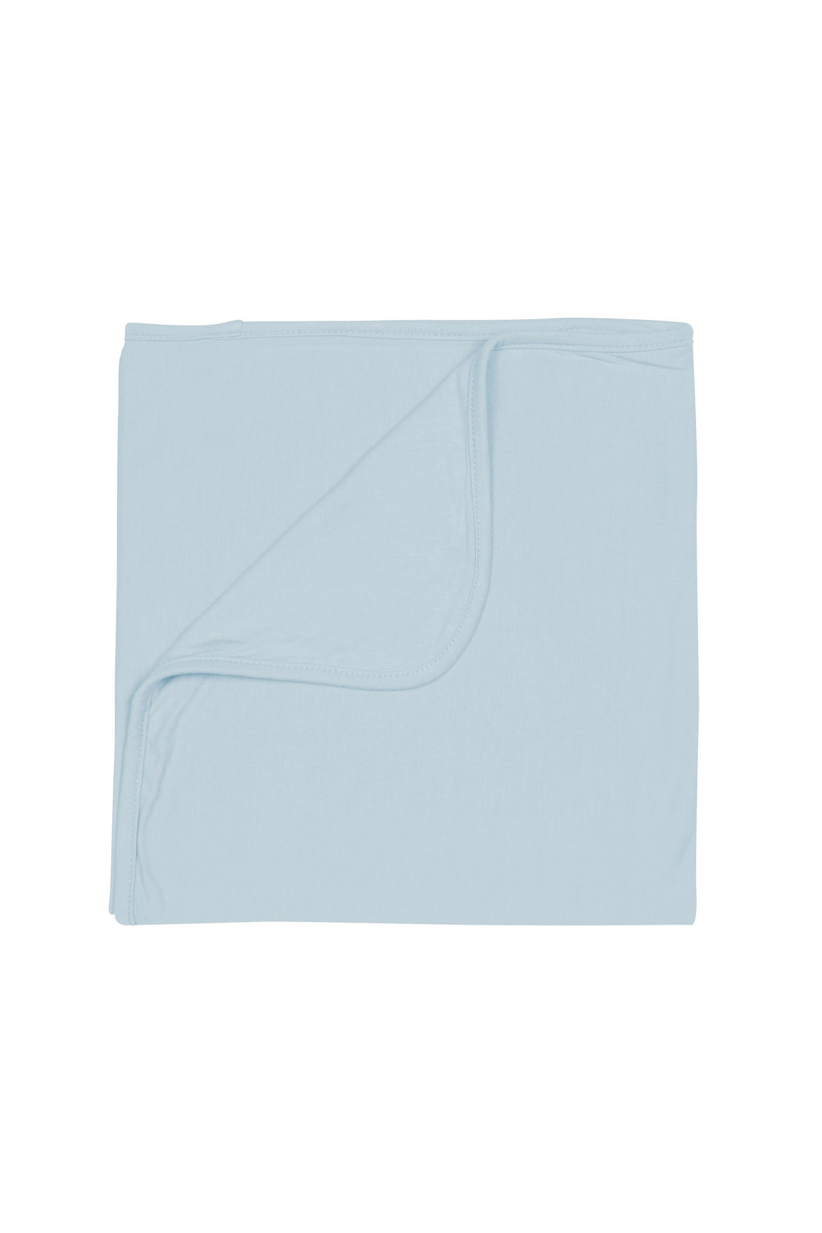 Light Blue Baby Blanket in Fog 0.5 TOG