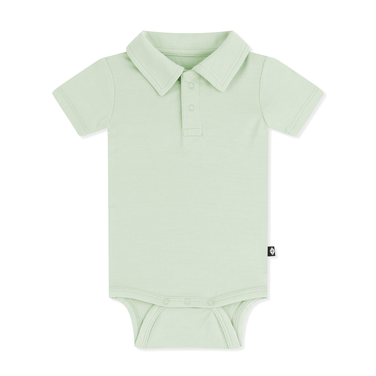 Product photo of the Polo Bodysuit in Basil