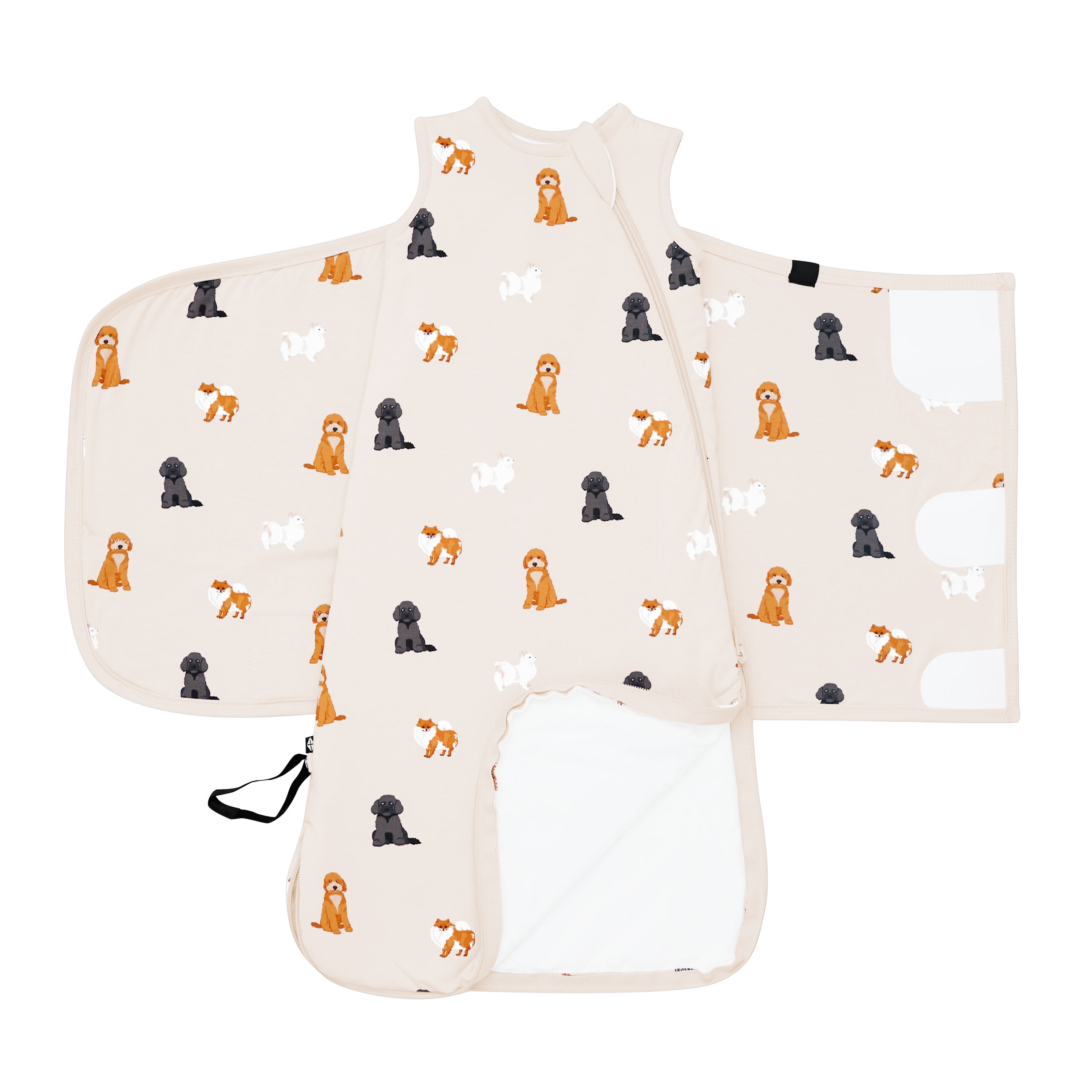 Sleep Bag Swaddler in Fluffy Dog 1.0