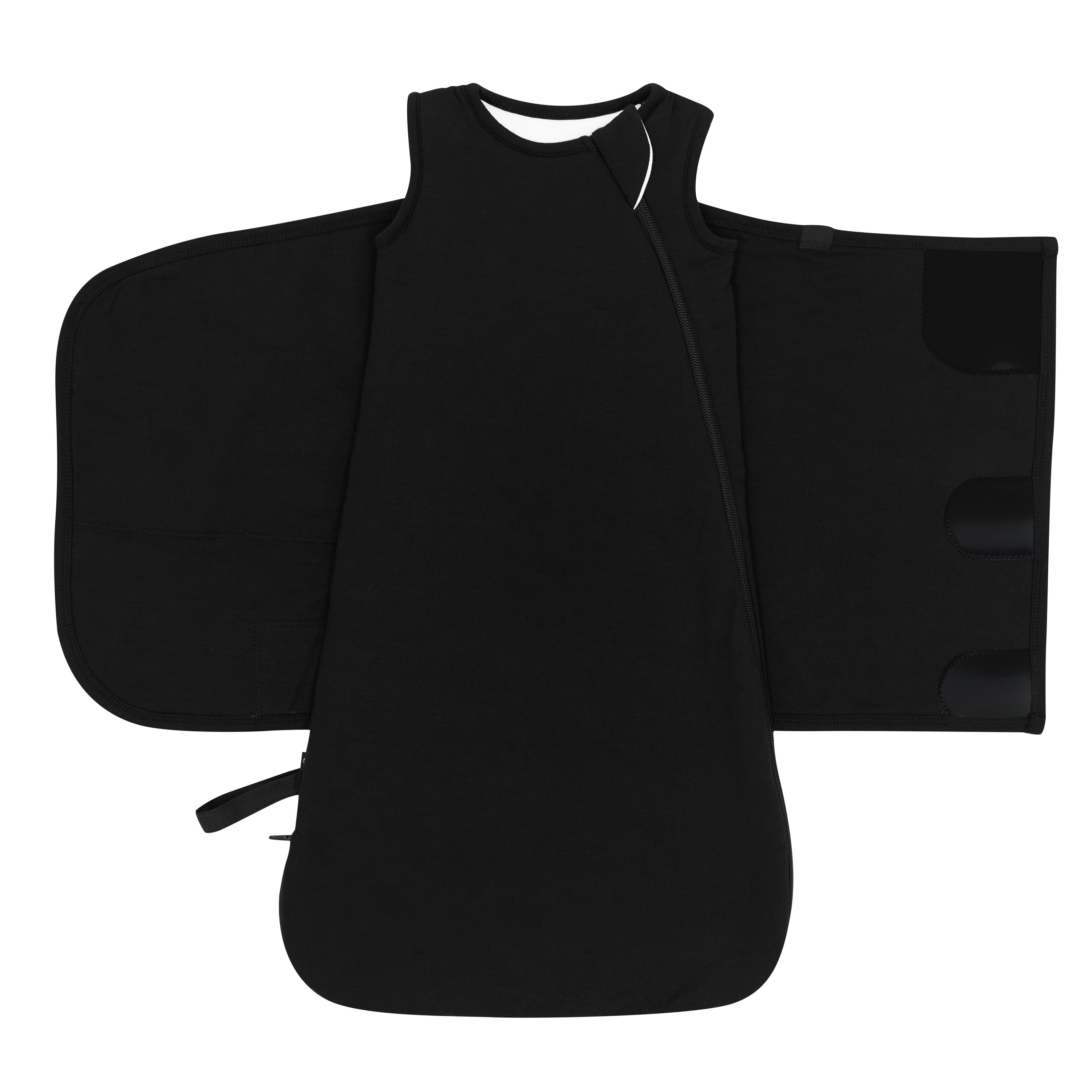 Sleep Bag Swaddler in Midnight 1.0 shown unswaddled