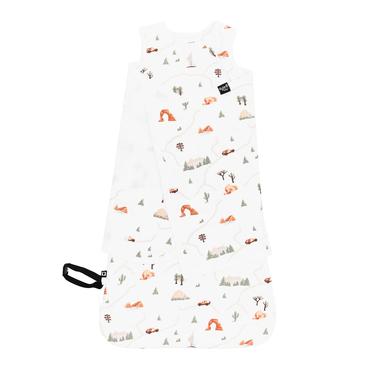 National Parks Sleep Bag Swaddler in Road Trip 1.0