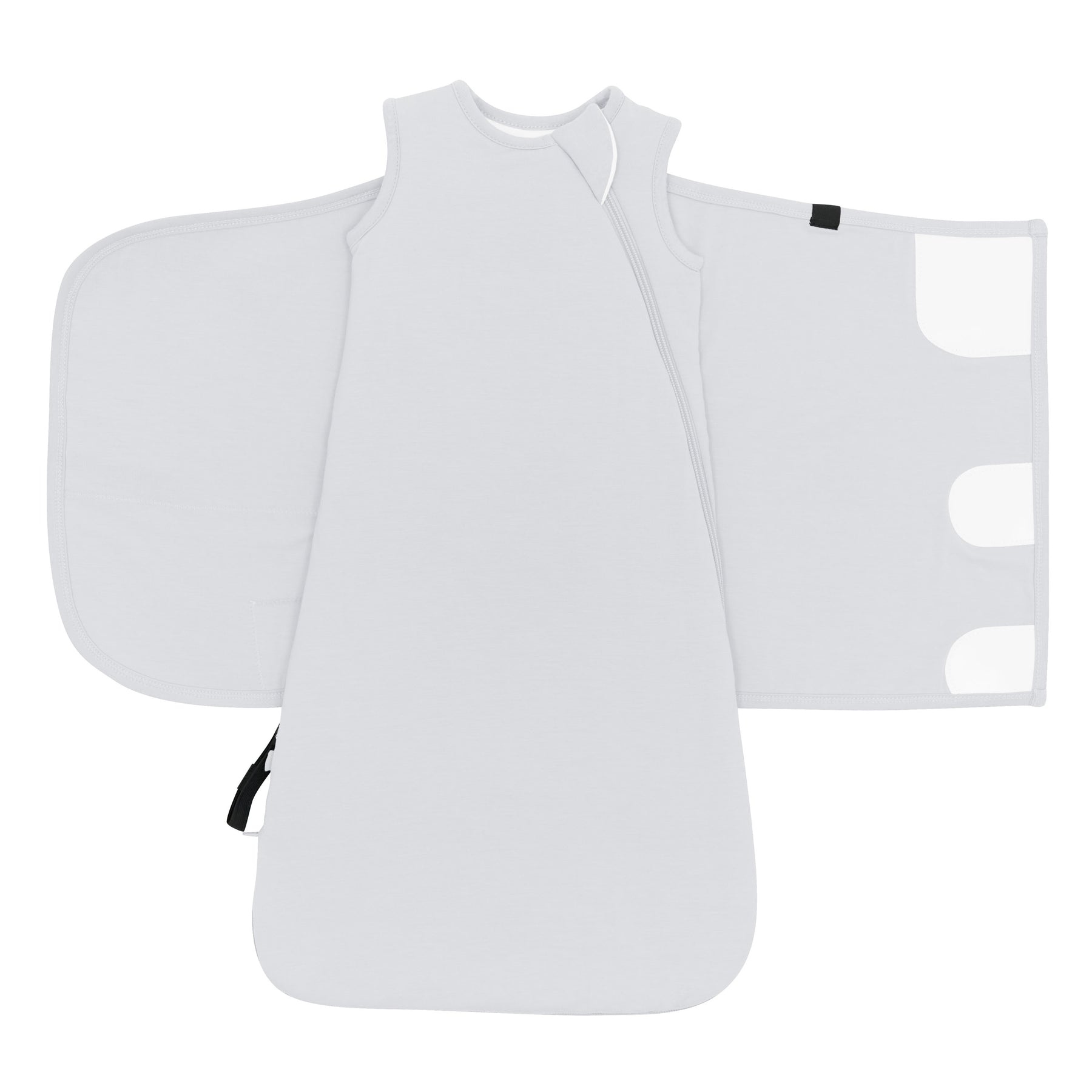 Sleep Bag Swaddler in Storm 1.0 shown unswaddled