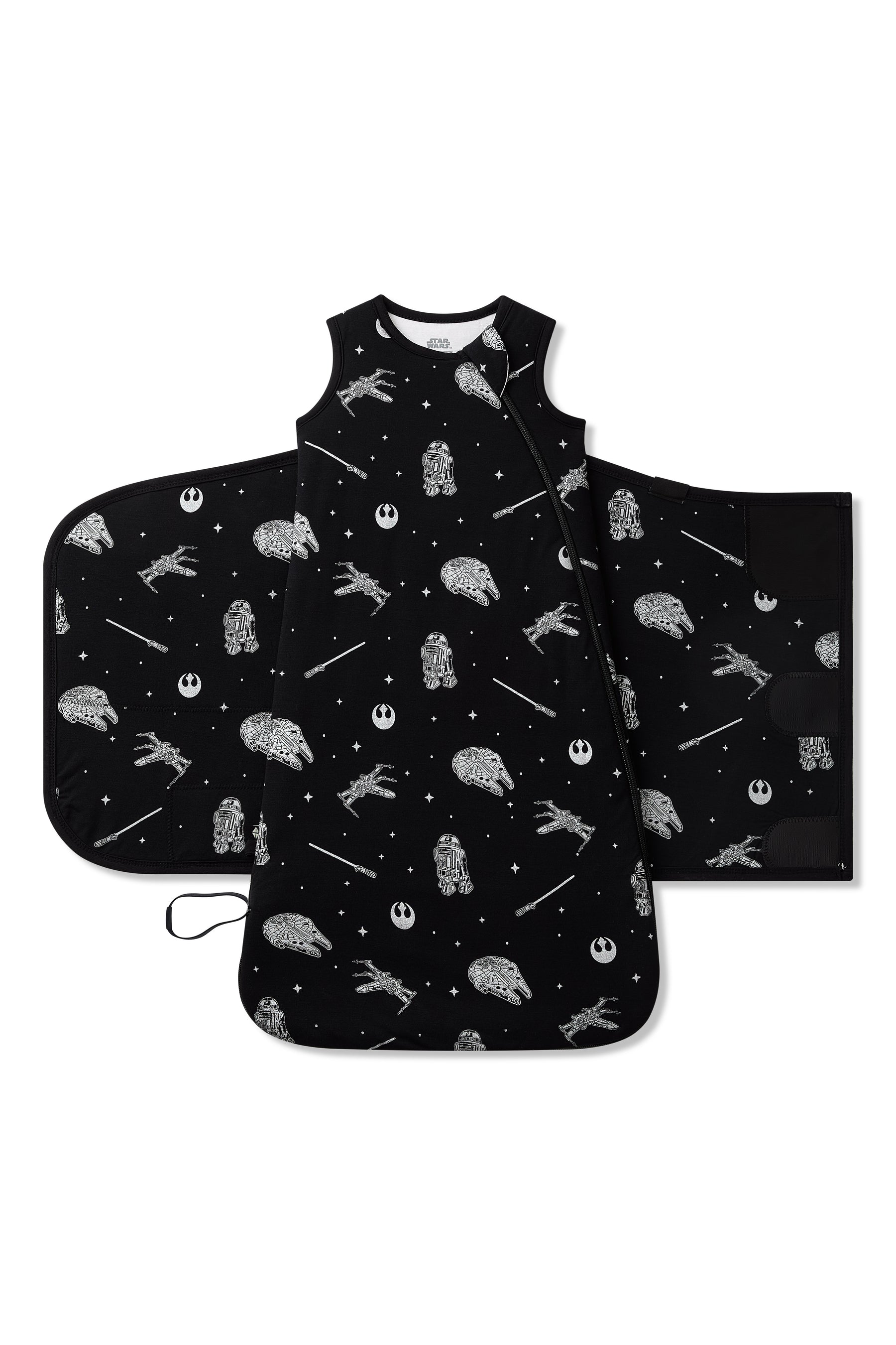 Sleep Bag Swaddler in STAR WARS™ 1.0 shown unswaddled