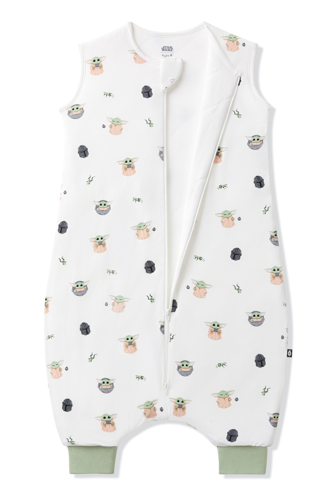 Sleep Bag Walker in Grogu™ 1.0 shown unzipped