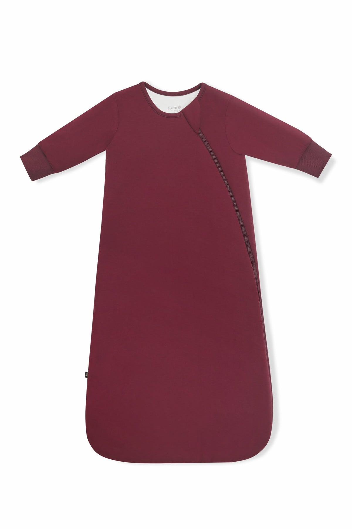 Slumber Bag in Burgundy on a white background