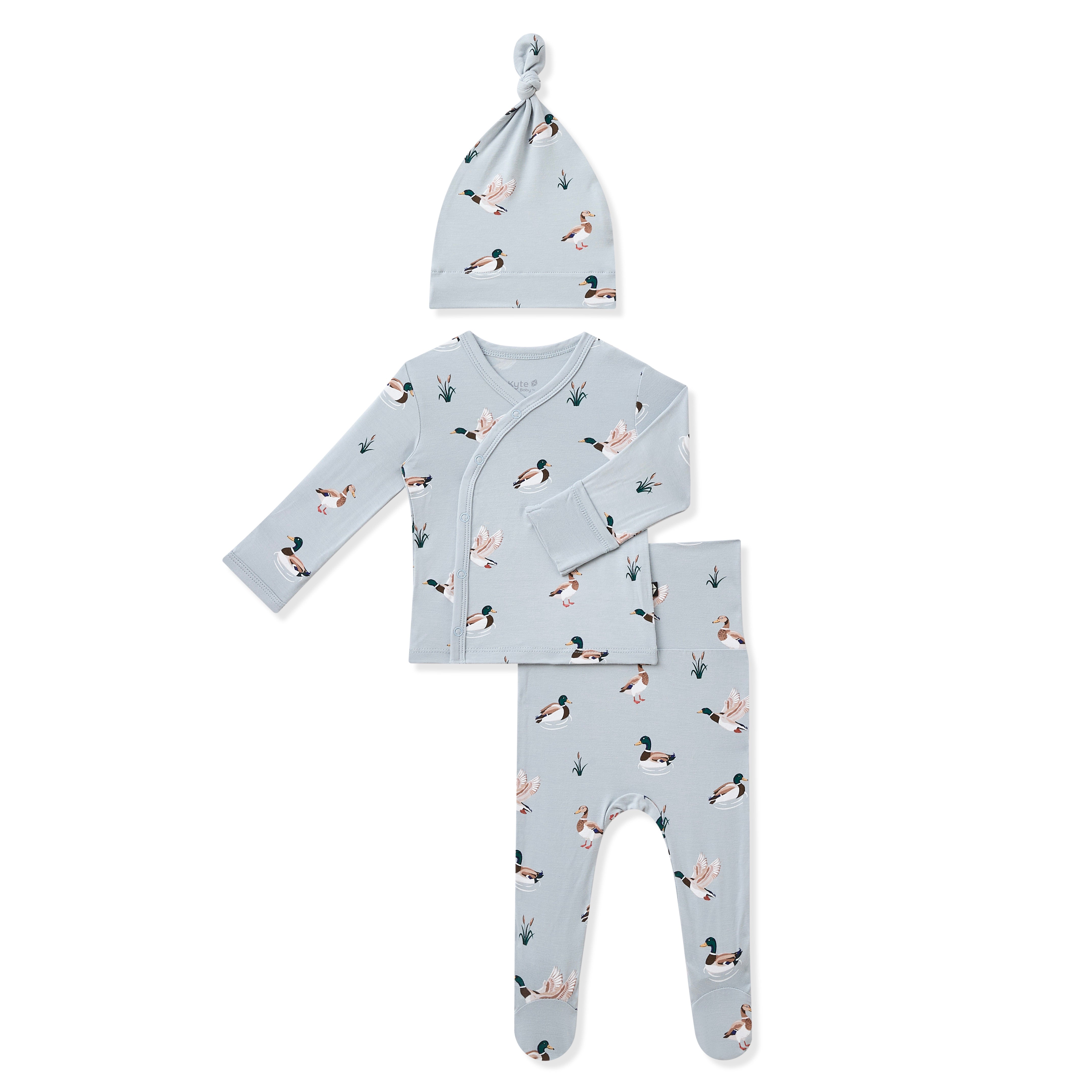 Product photo of the Take Me Home Set with Cap in Mallard Duck shown on a white surface