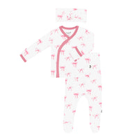 Lulla Babys Take Me Home Set with Bow laid flat