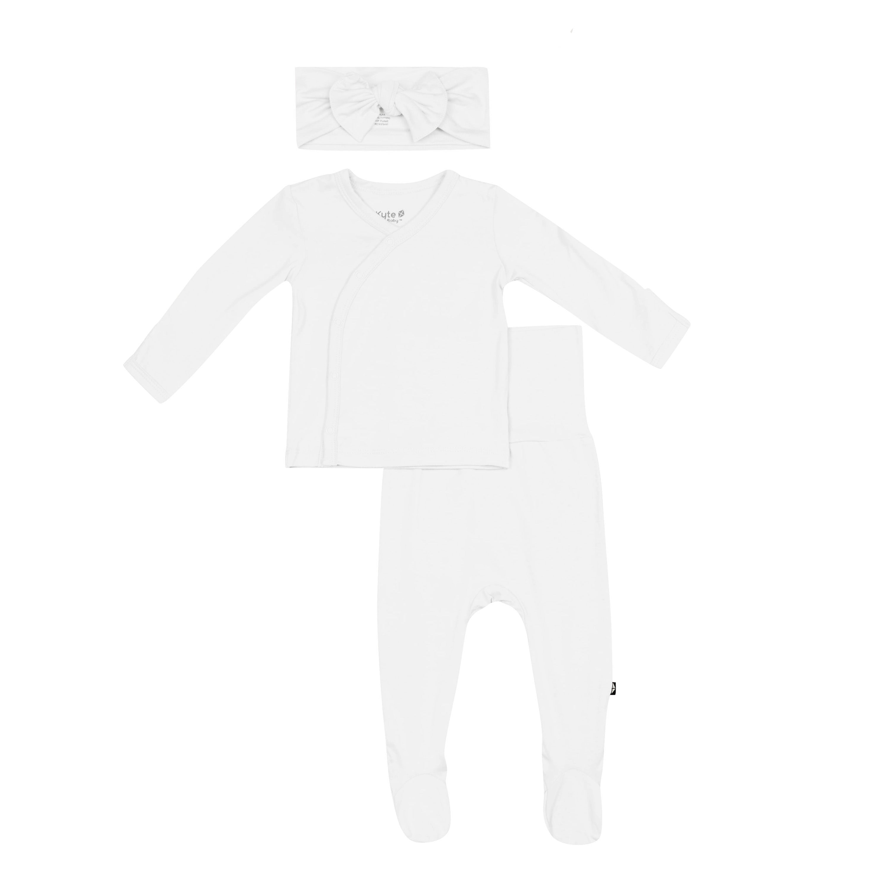 White Take Me Home Set with Bow in Cloud