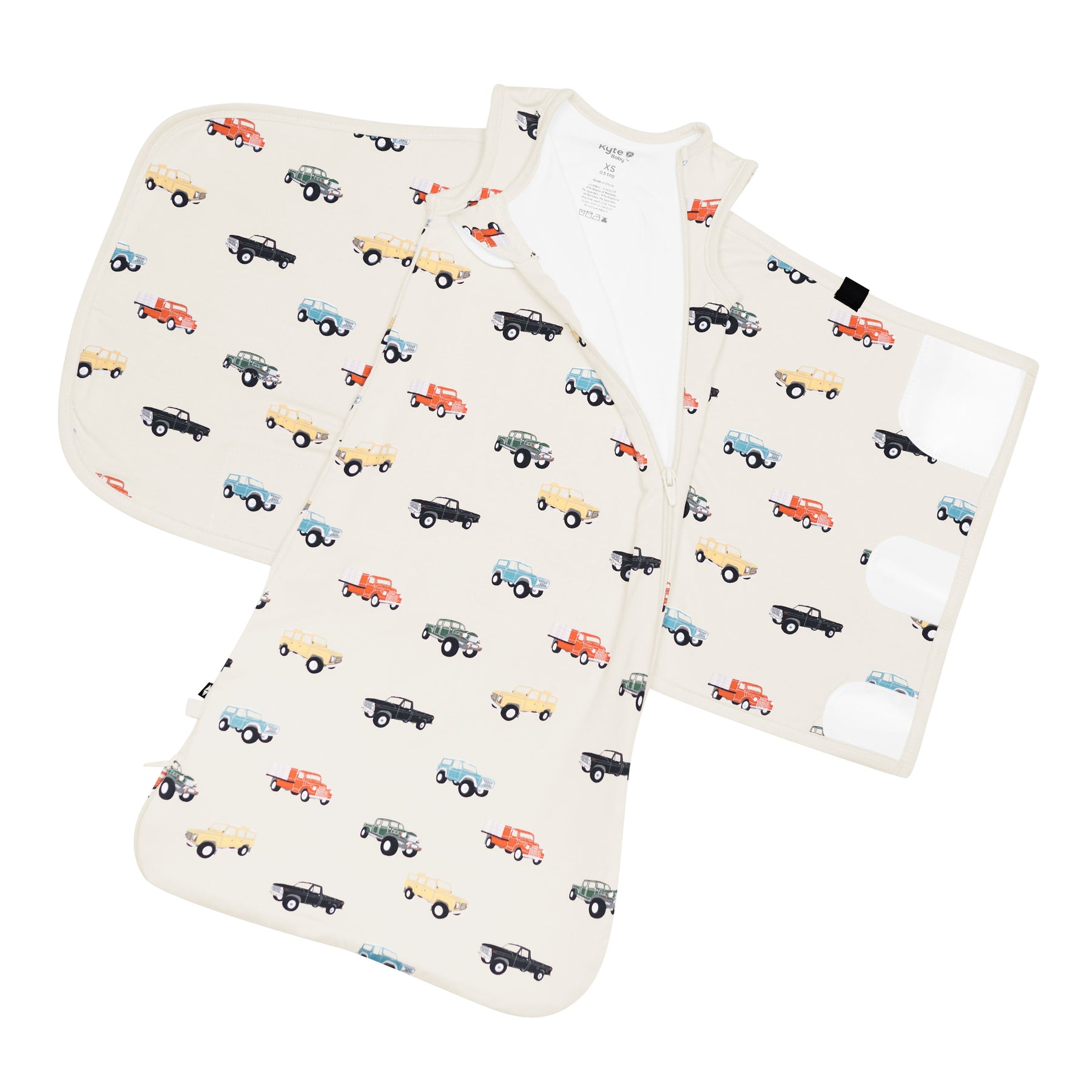 Sleep Bag Swaddler in Vintage Truck 0.5