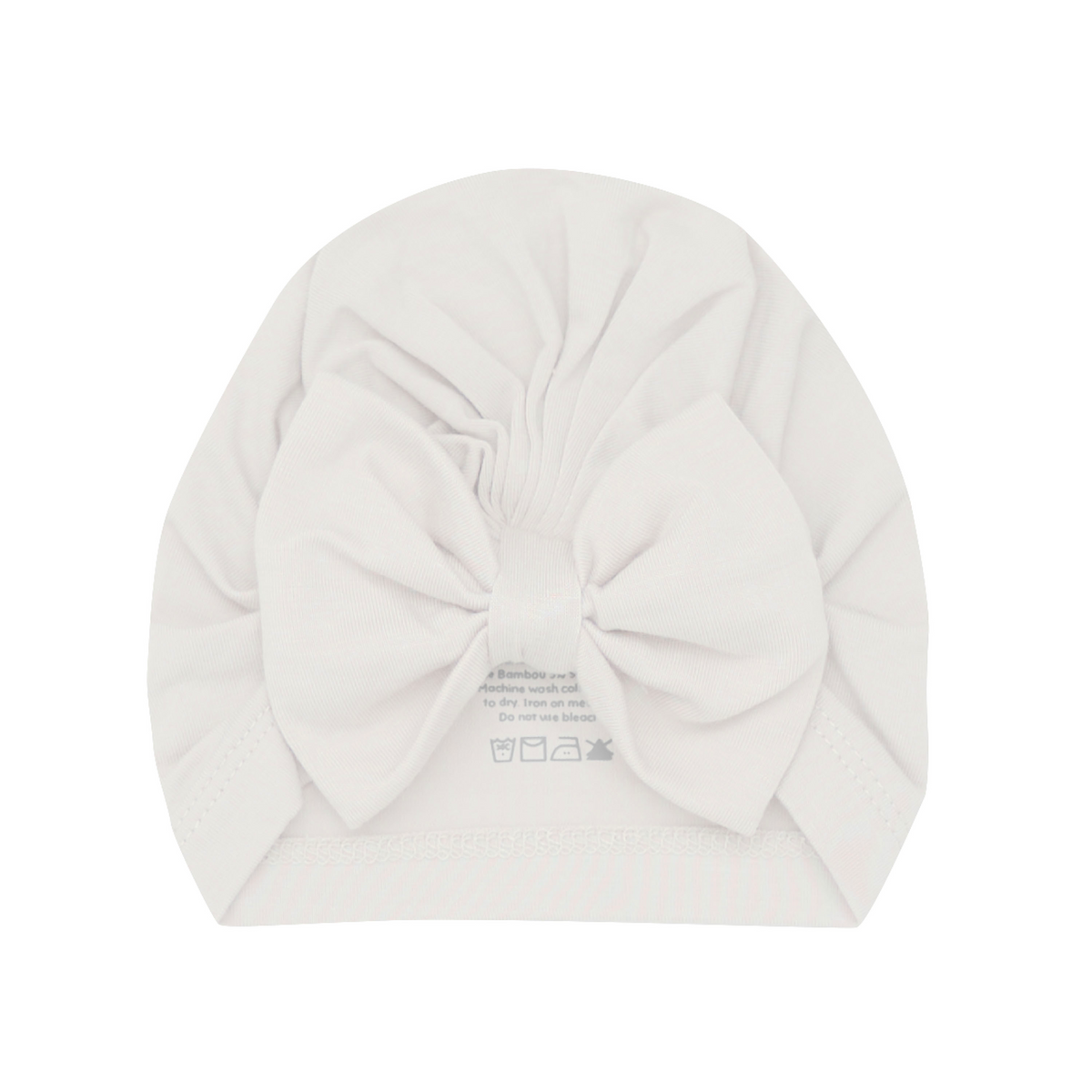 Neutral Bow Headwrap in Oat