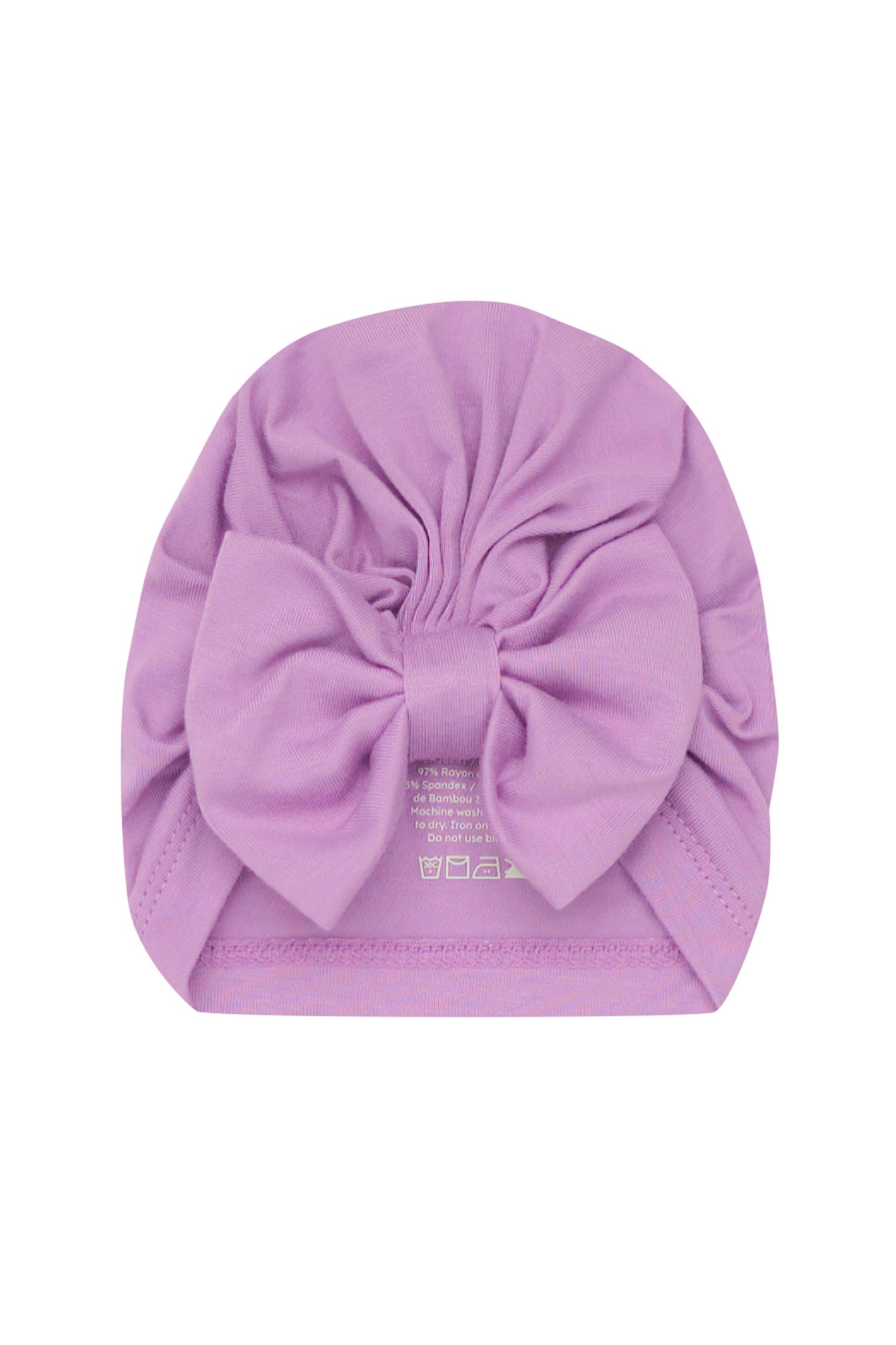 Purple Bow Headwrap in Poi