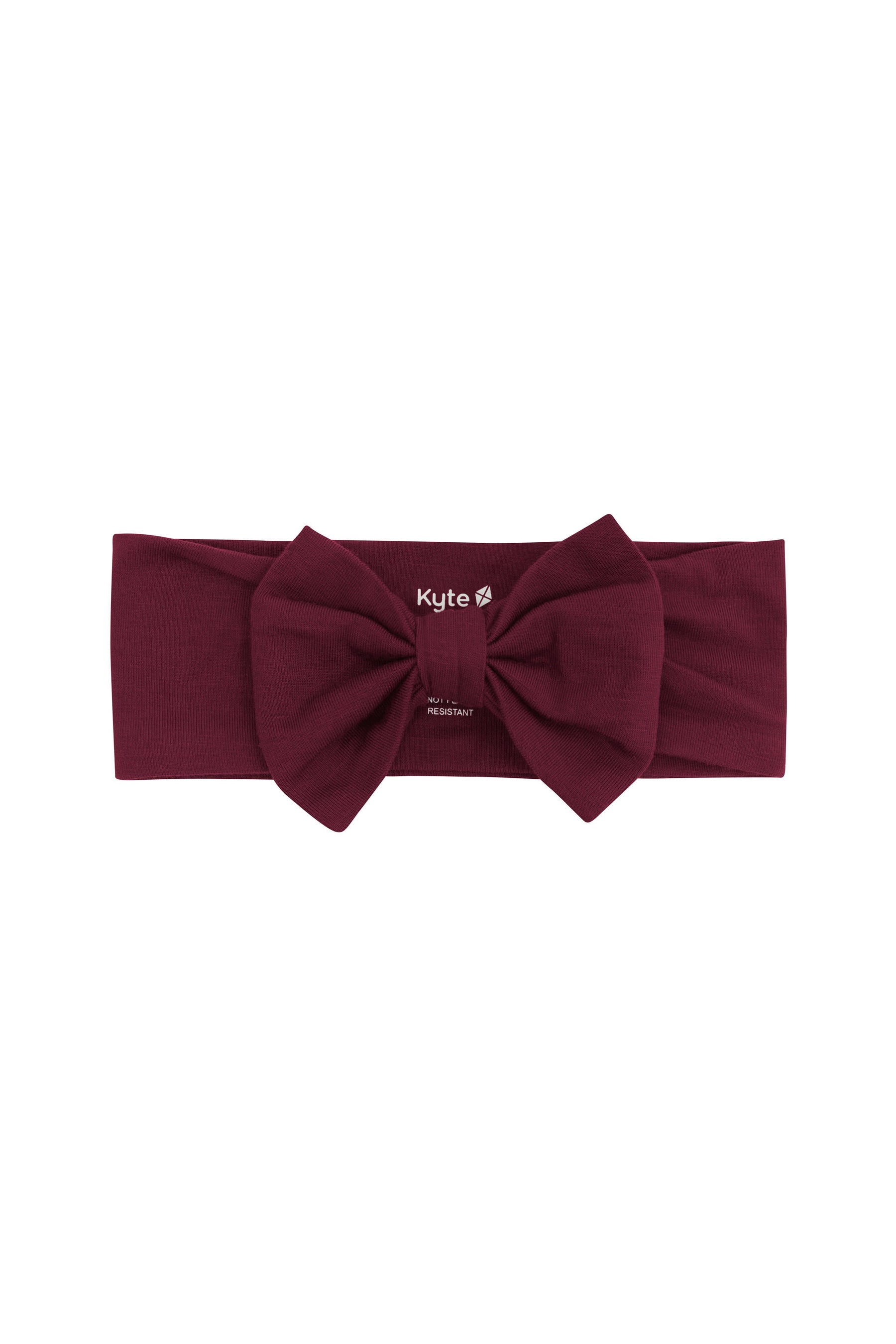 Product photo of the Bow Headband in Burgundy