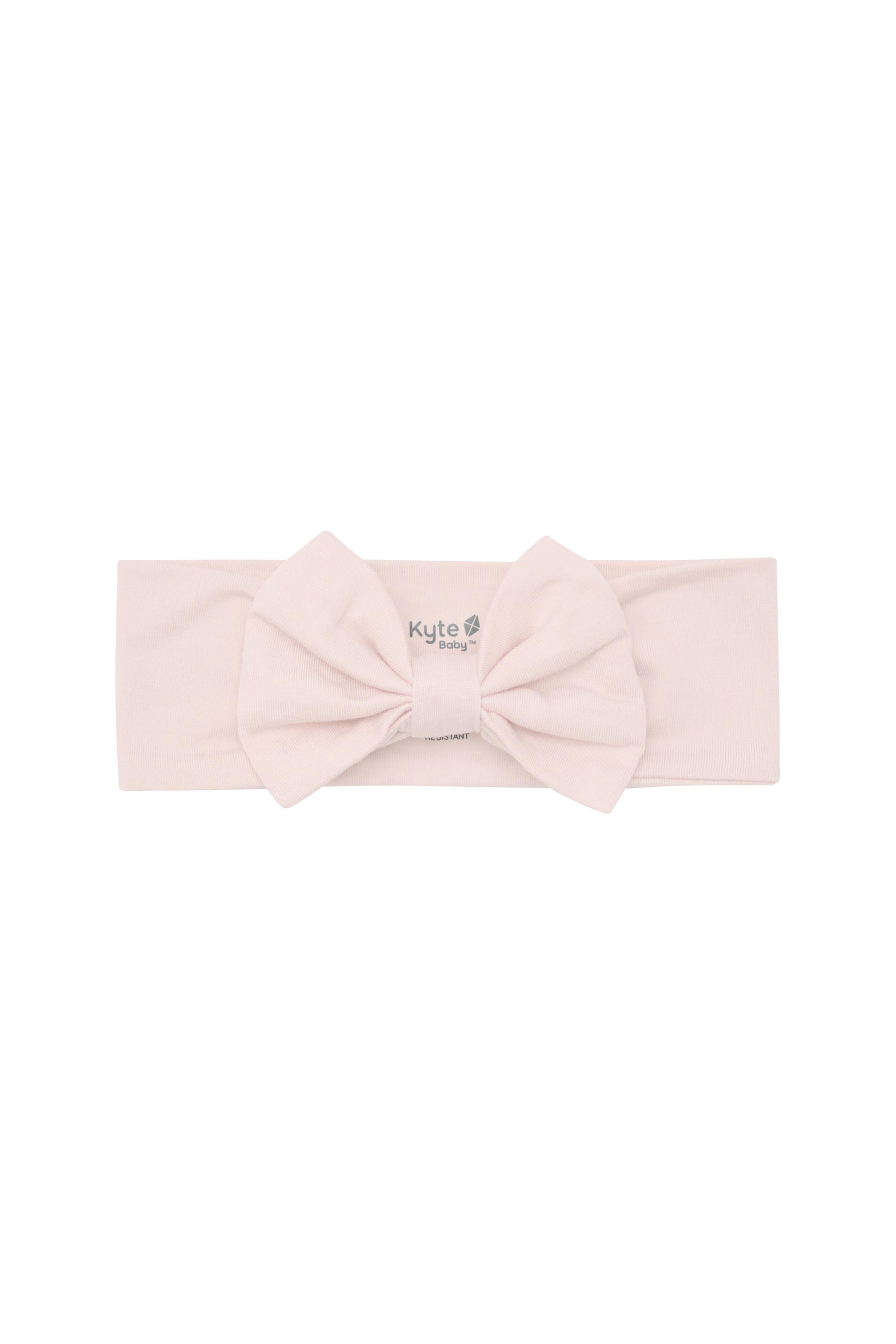 Bow Headband in Blush