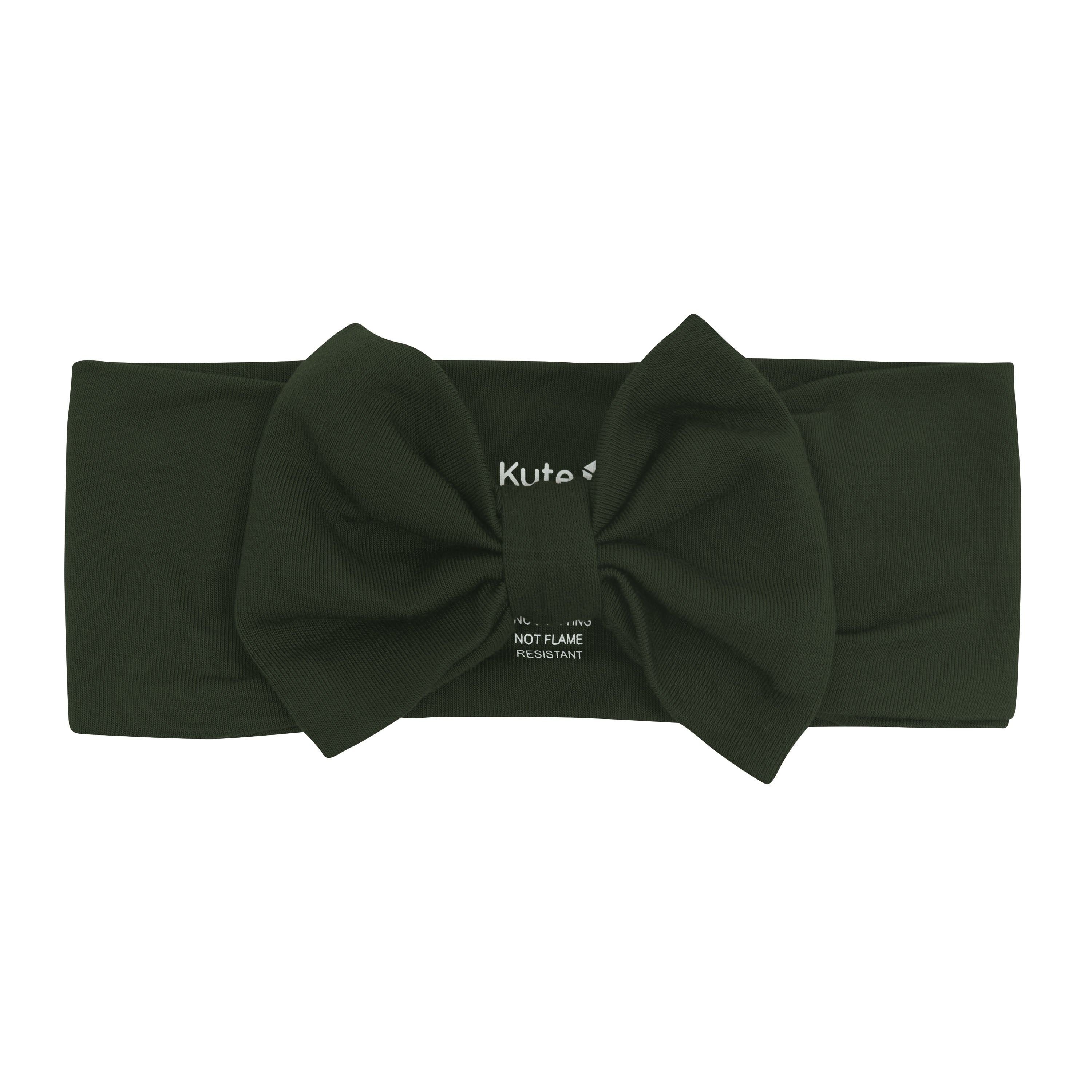 Product photo of the Knotted Bow Headband in Fir