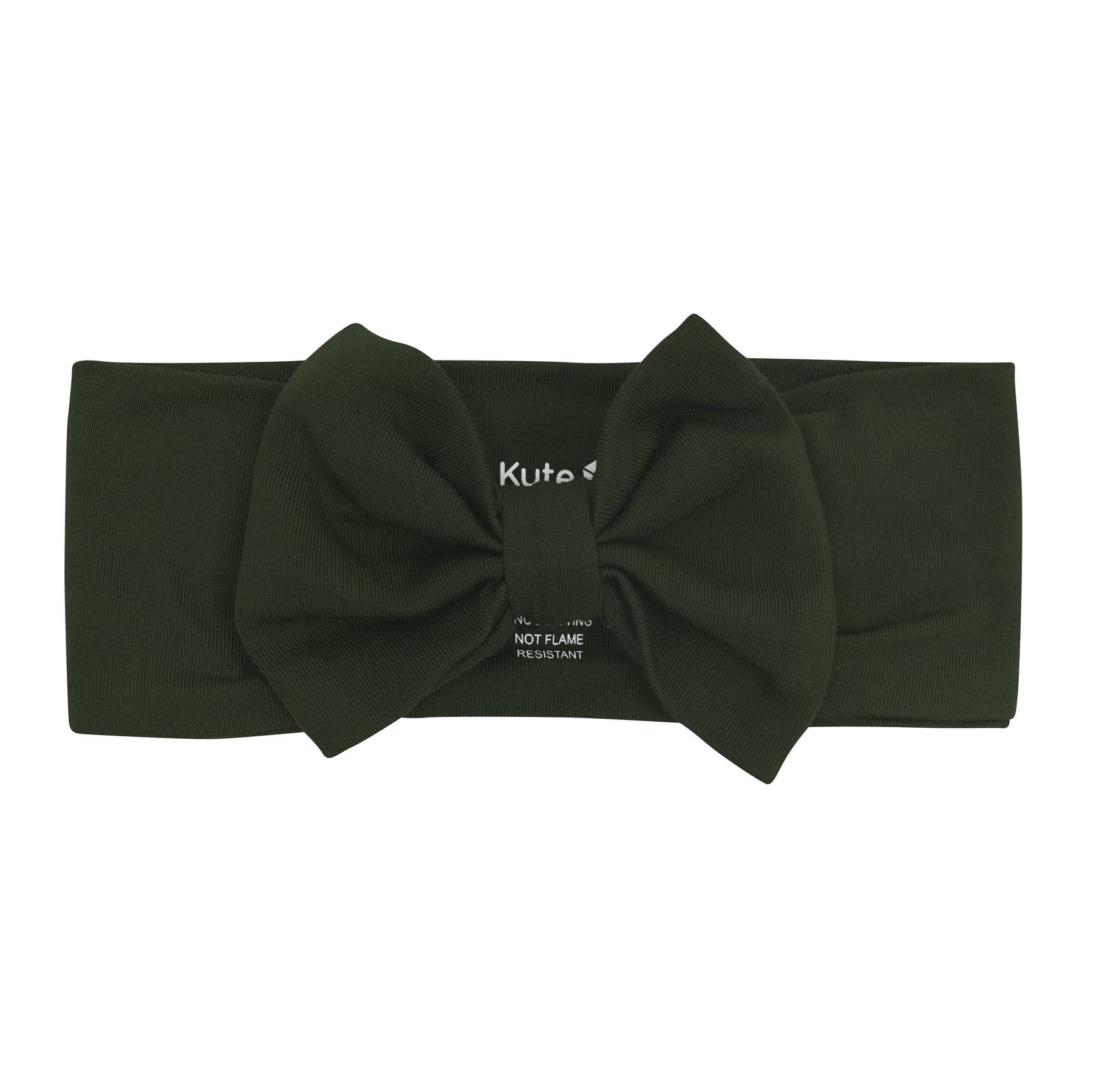 Product photo of the Knotted Bow Headband in Fir