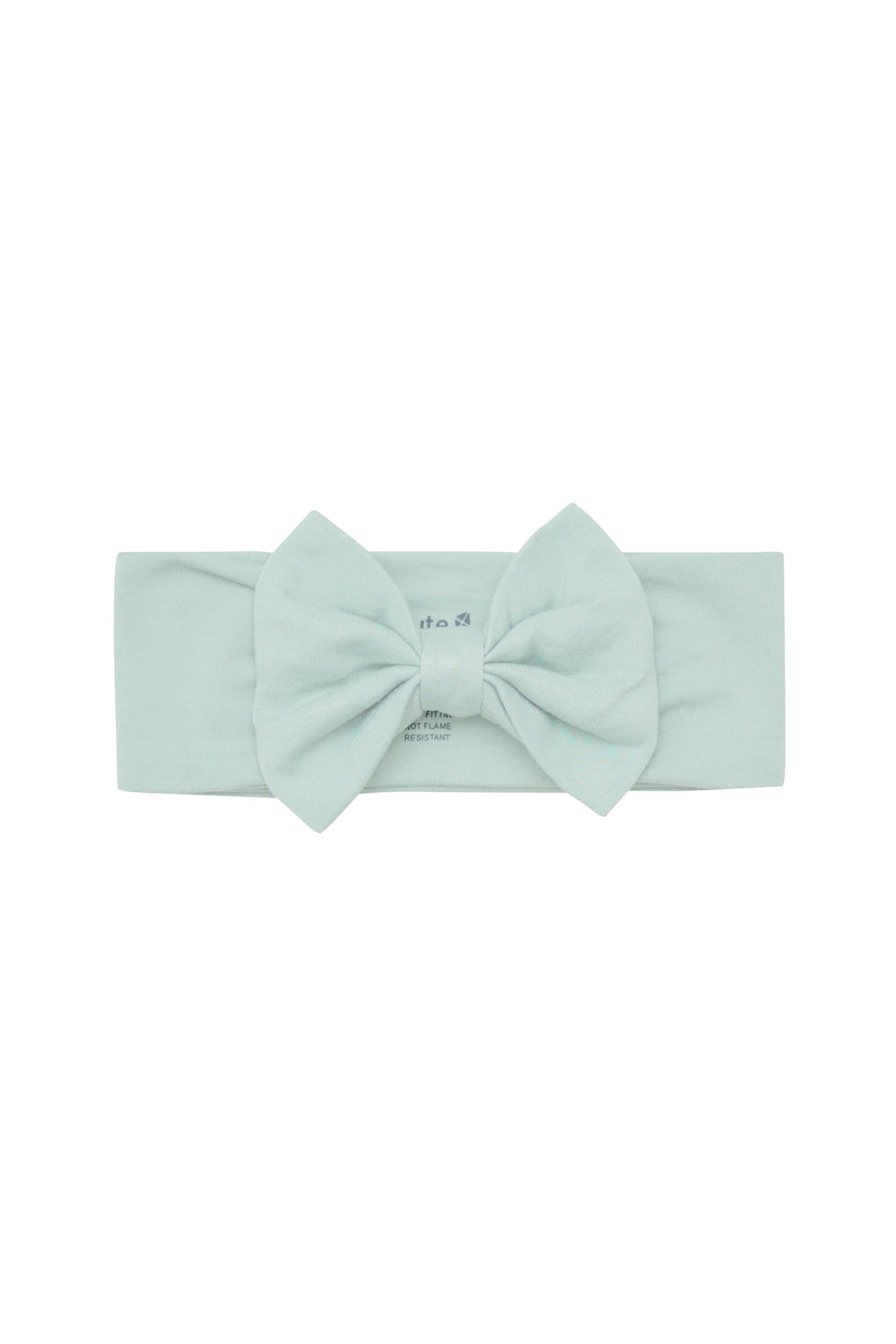 Green Bow Headband in Sage