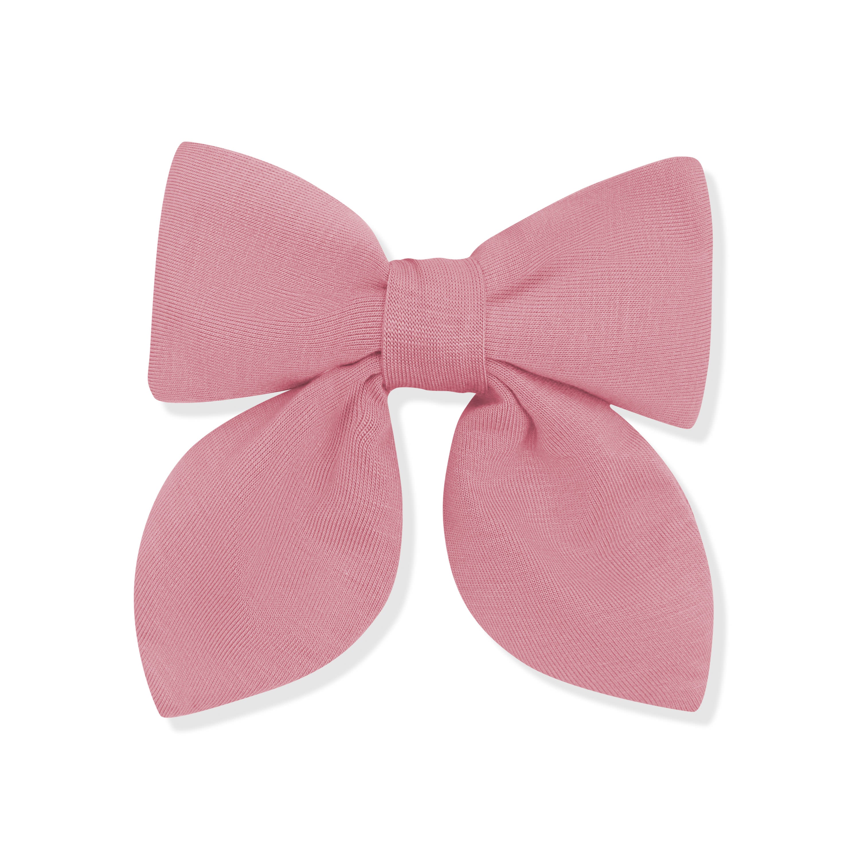 Medium Alligator Clip Bow in Apple Blossom