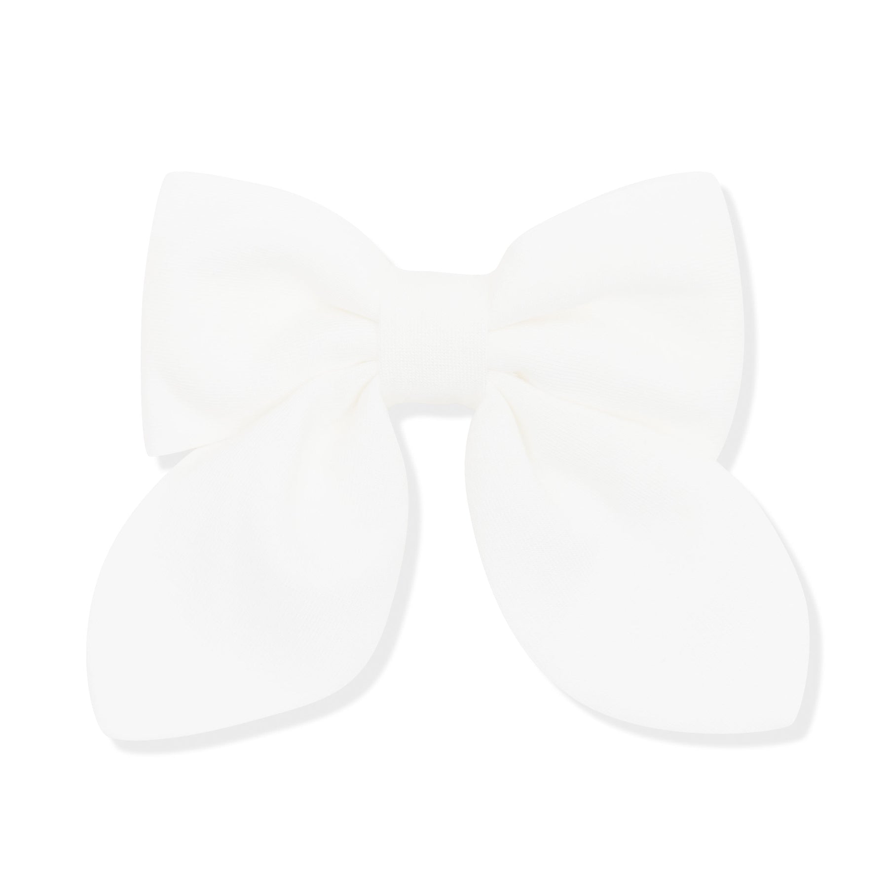 Medium Alligator Clip Bow in Cloud
